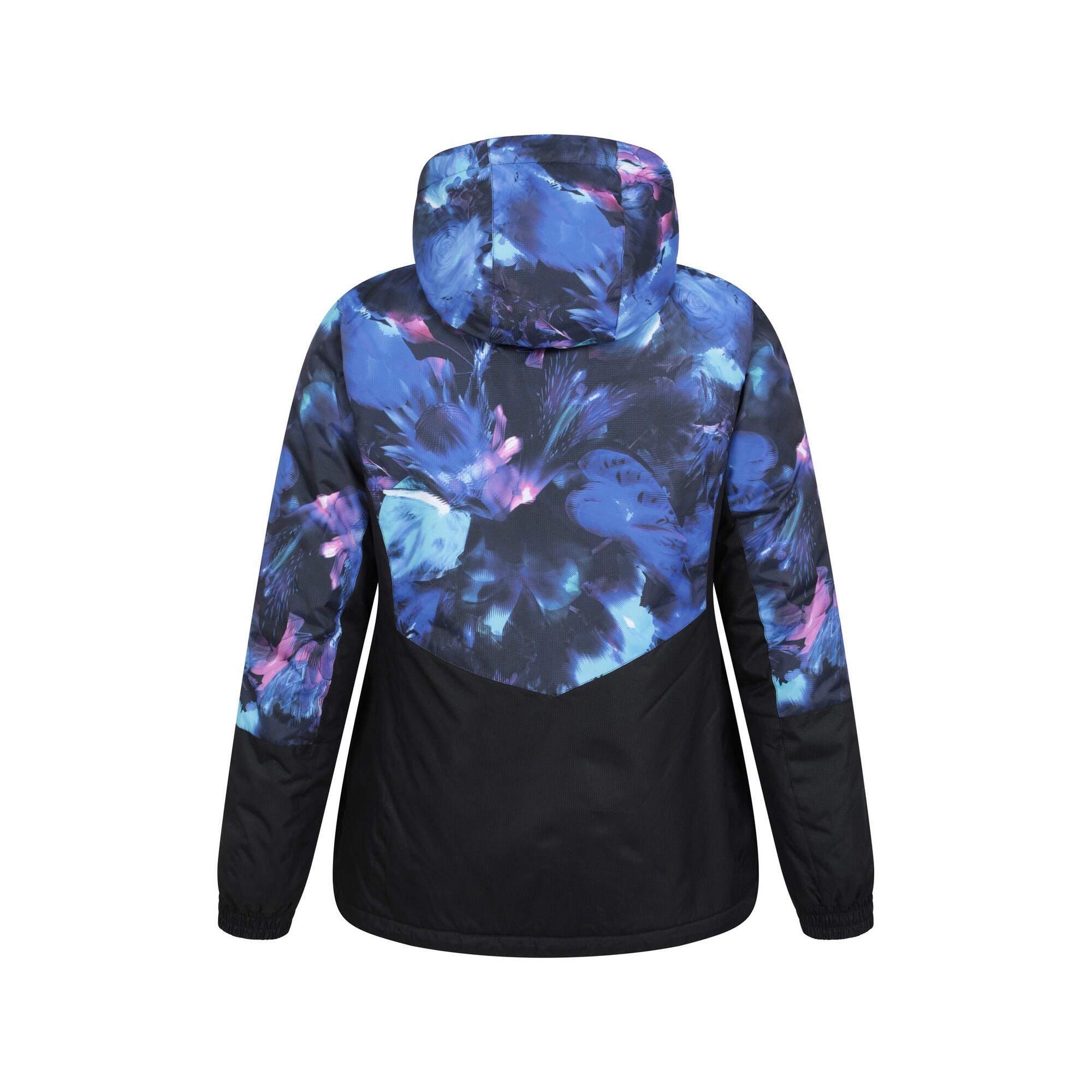 Womens/Ladies Dawn II Printed Ski Jacket (Bright Blue) 2/4