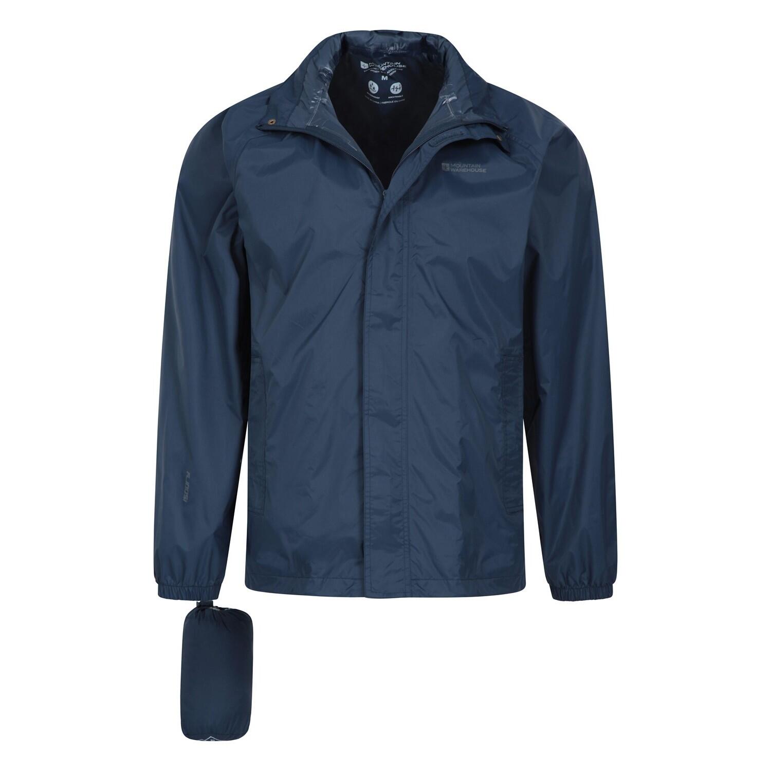"Pakka II" Jacke, wasserfest für Herren Marineblau 3/4