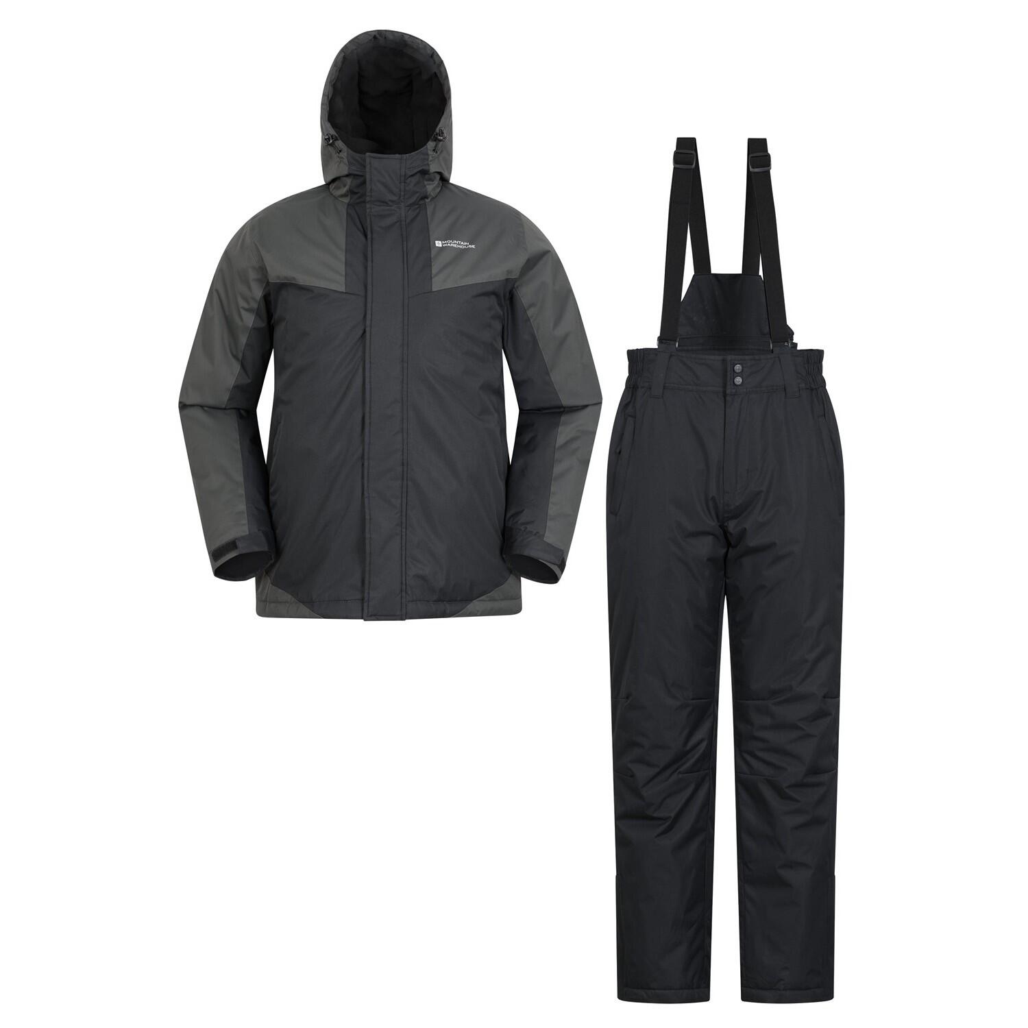 MOUNTAIN WAREHOUSE Giacca E Pantaloni Da Sci Uomo Mountain Warehouse Nero
