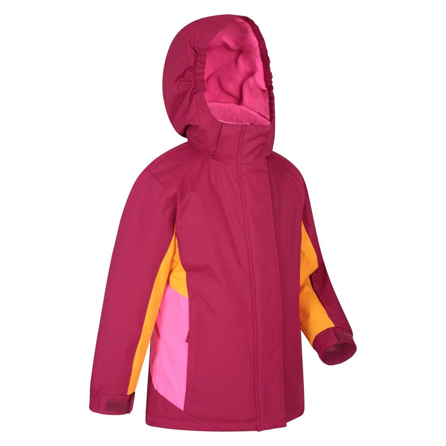 Childrens/Kids Honey Ski Jacket (Berry) 4/4