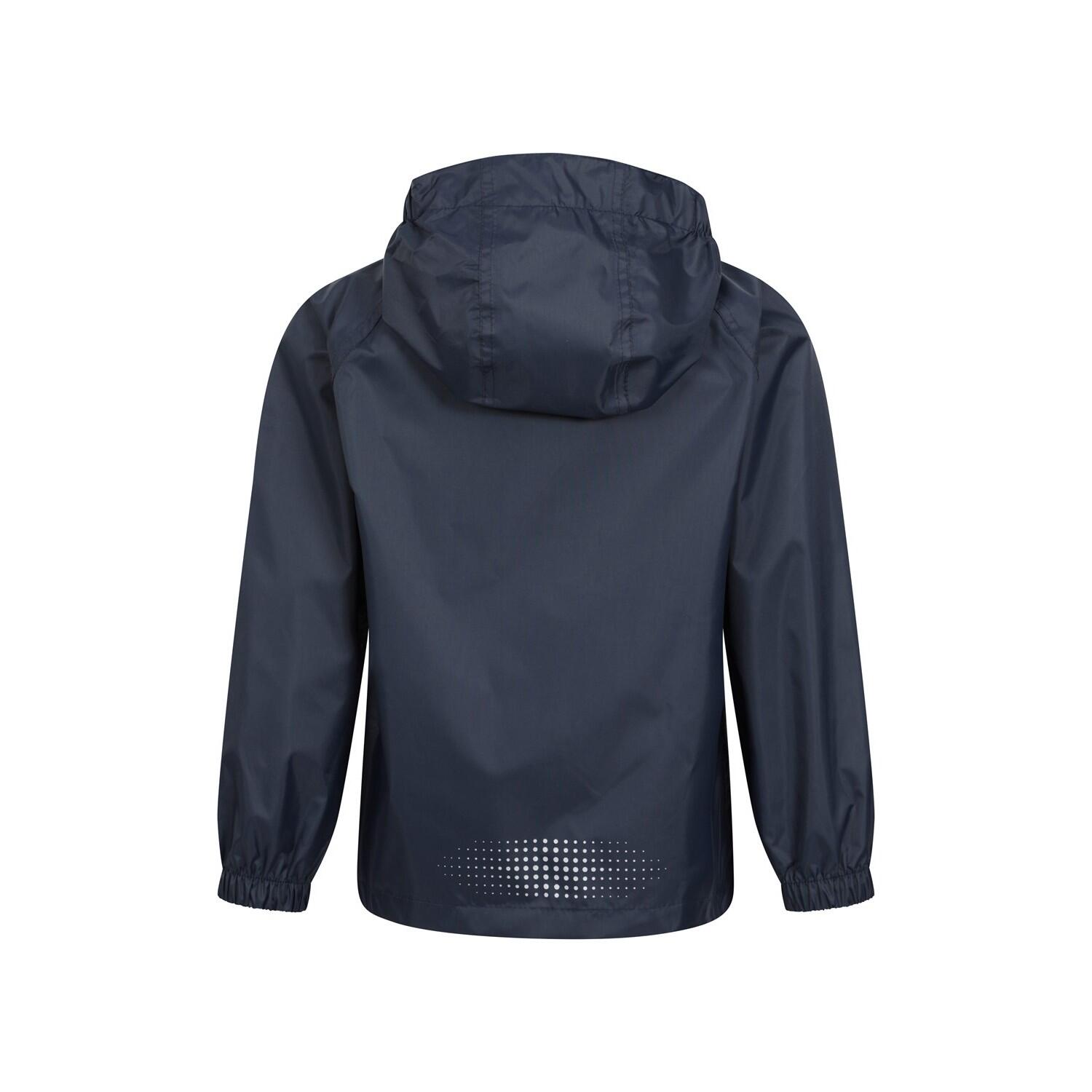 Childrens/Kids Pakka II Waterproof Jacket (Dark Blue) 2/4