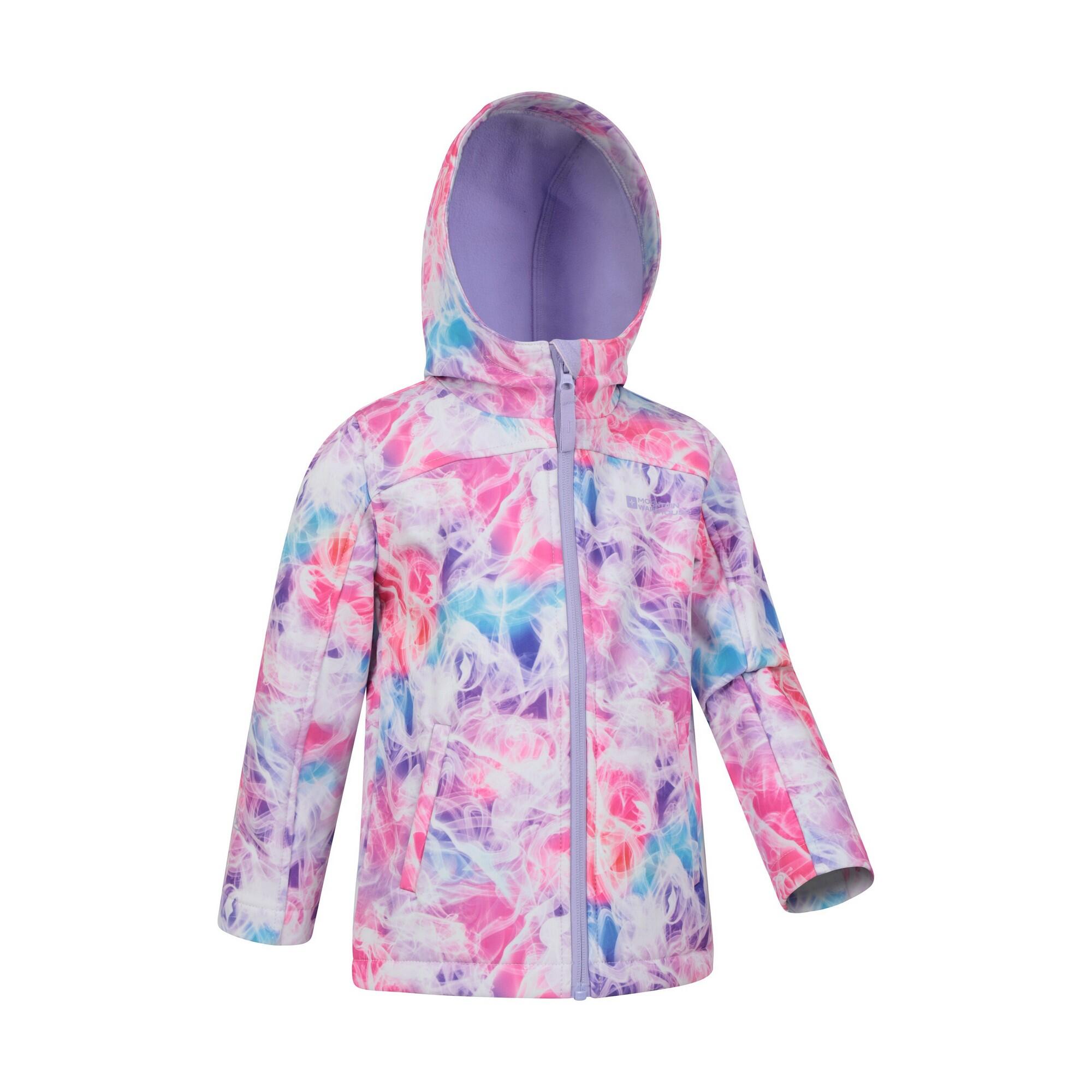 Veste Softshell Enfant (Rose Vif) 4/4