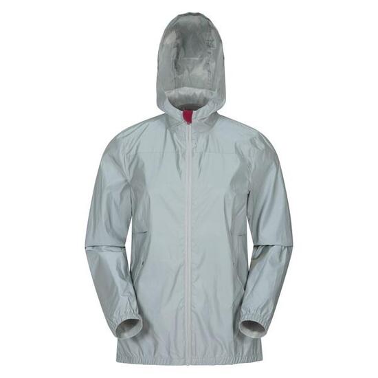 Dashing" Reflektierende Jacke für Damen Silber