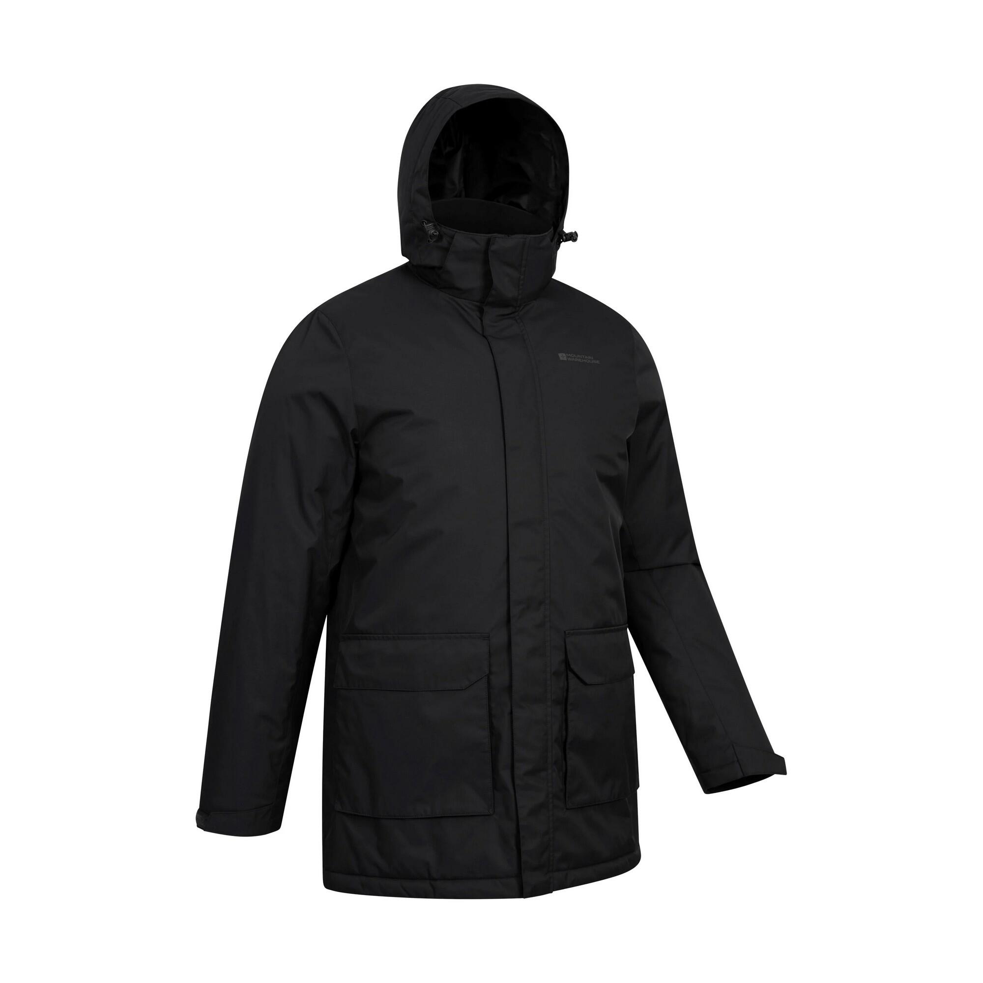 Parka Imbottita Uomo Mountain Warehouse Ranger Nero 4/4