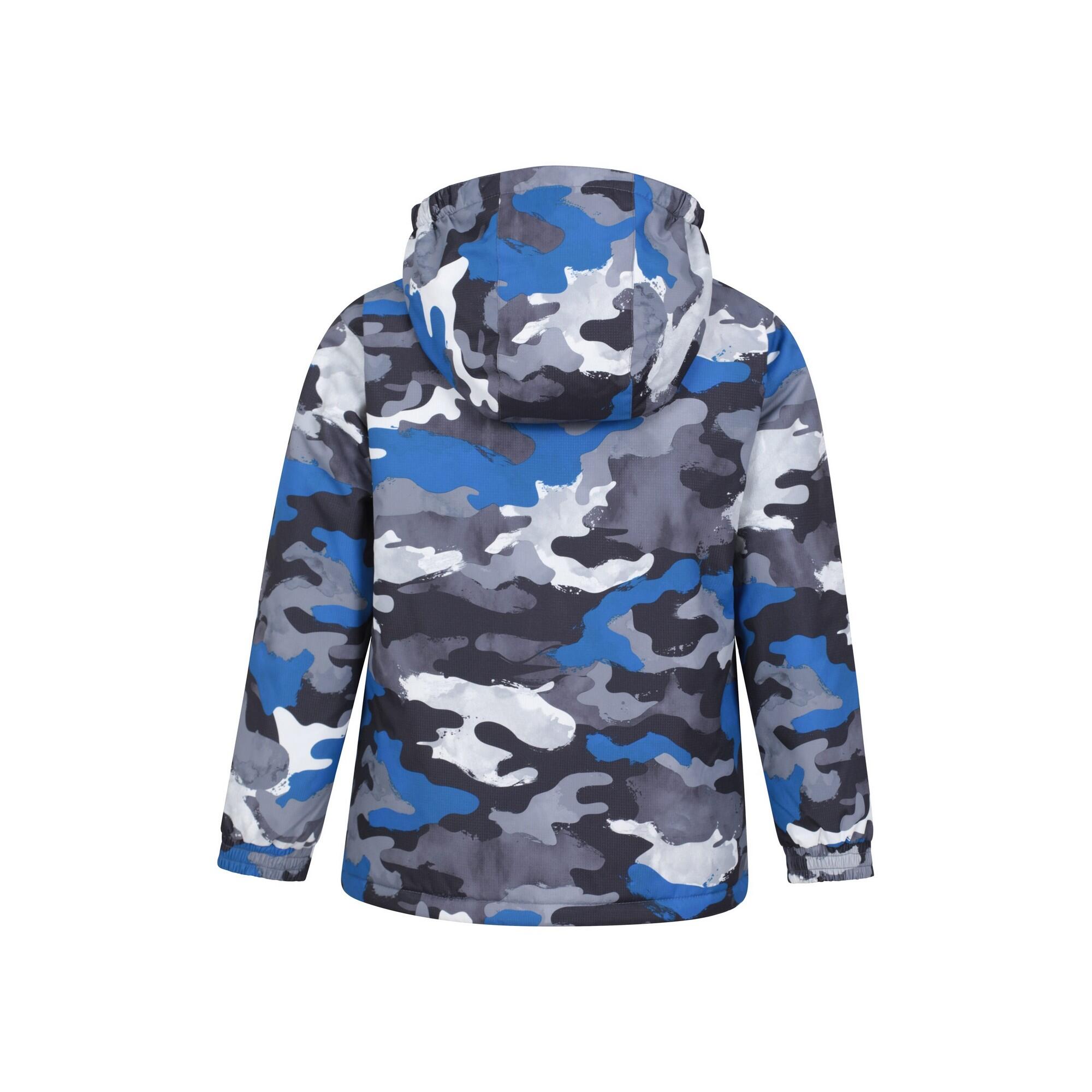 Giacca Da Sci Camo Bambini Mountain Warehouse Mogal Cobalto 2/4