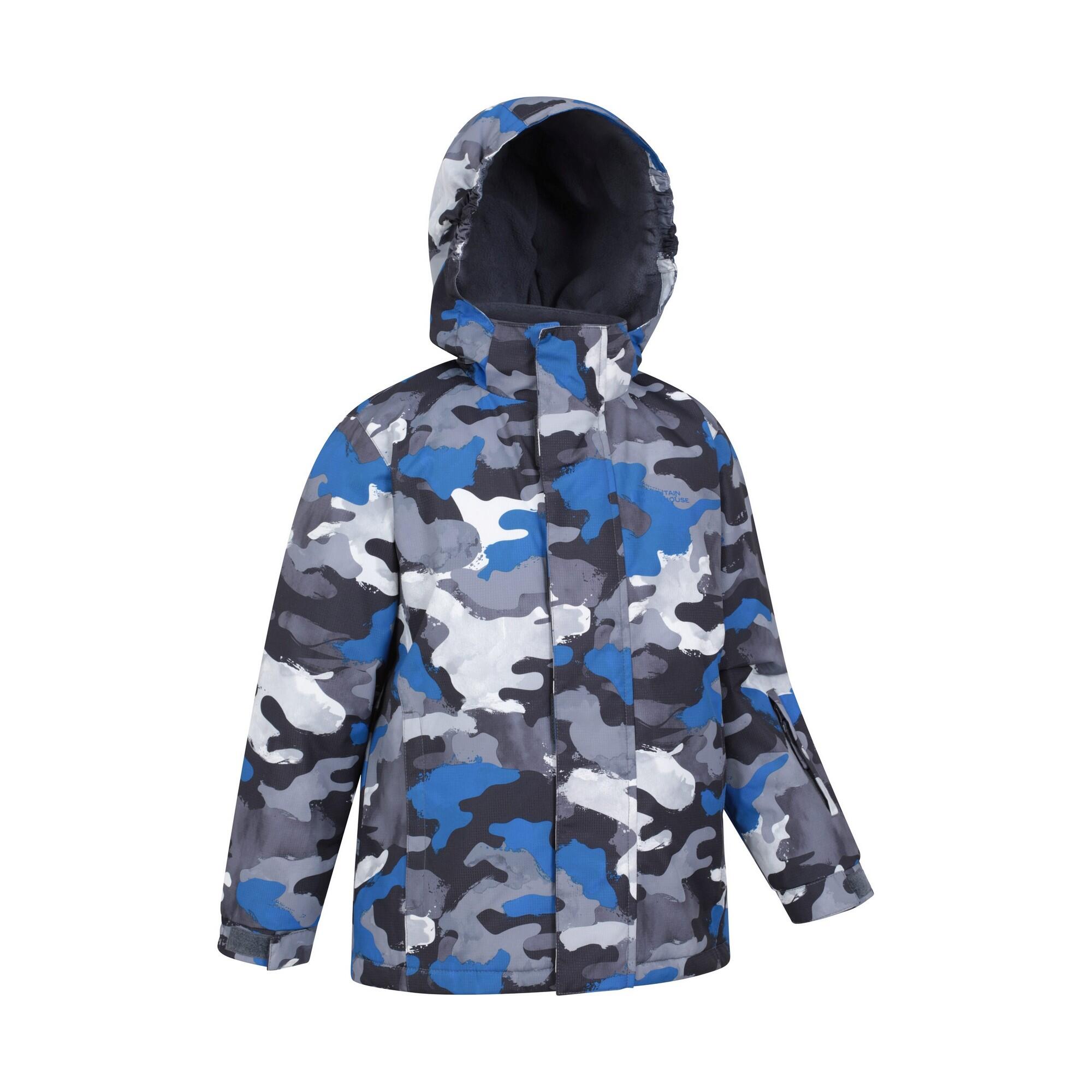 Giacca Da Sci Camo Bambini Mountain Warehouse Mogal Cobalto 4/4