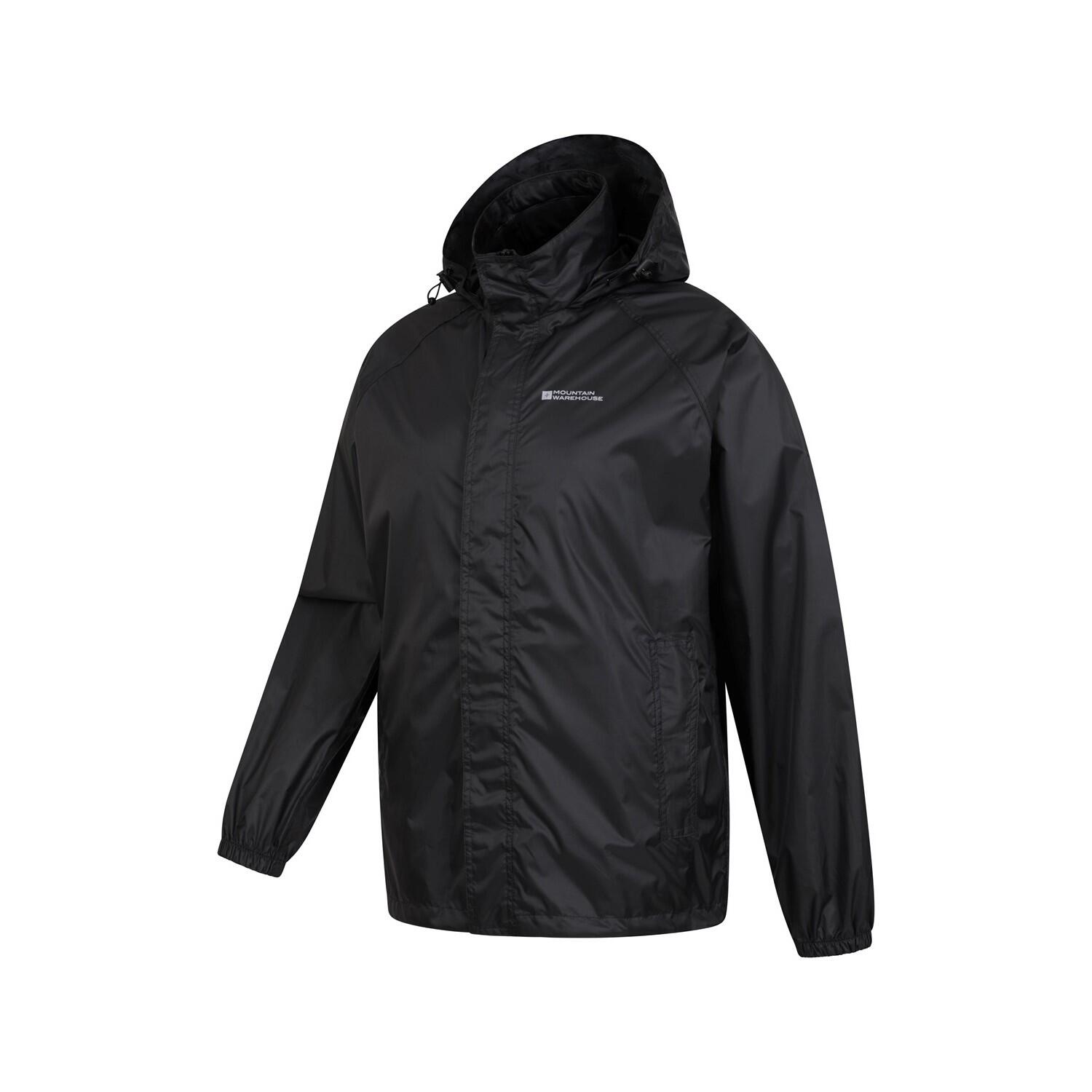 "Pakka II" Jacke, wasserfest für Herren Schwarz 4/4