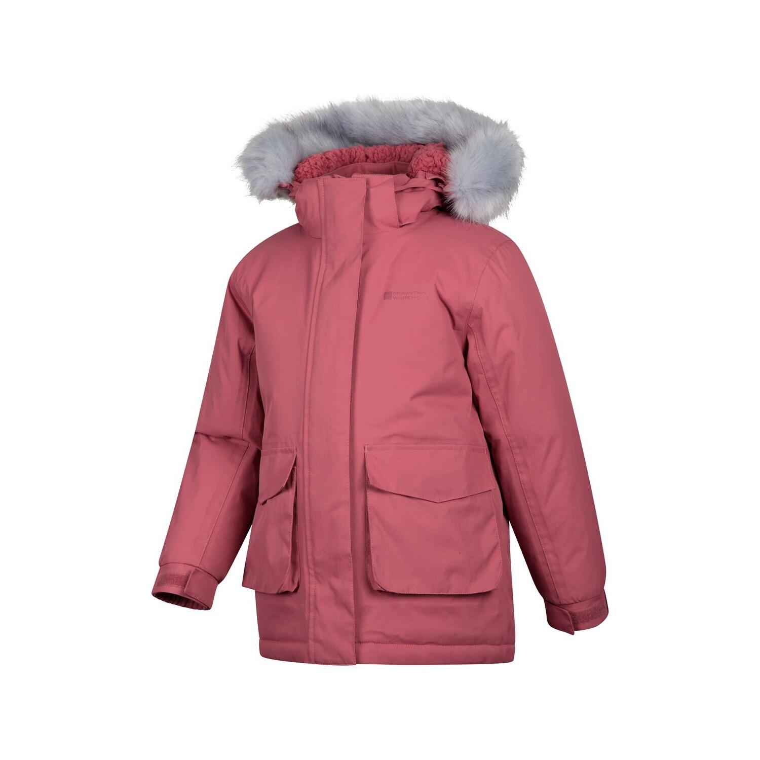 "Ranger" Jacke Wasserbeständig für Kinder Pink 4/4
