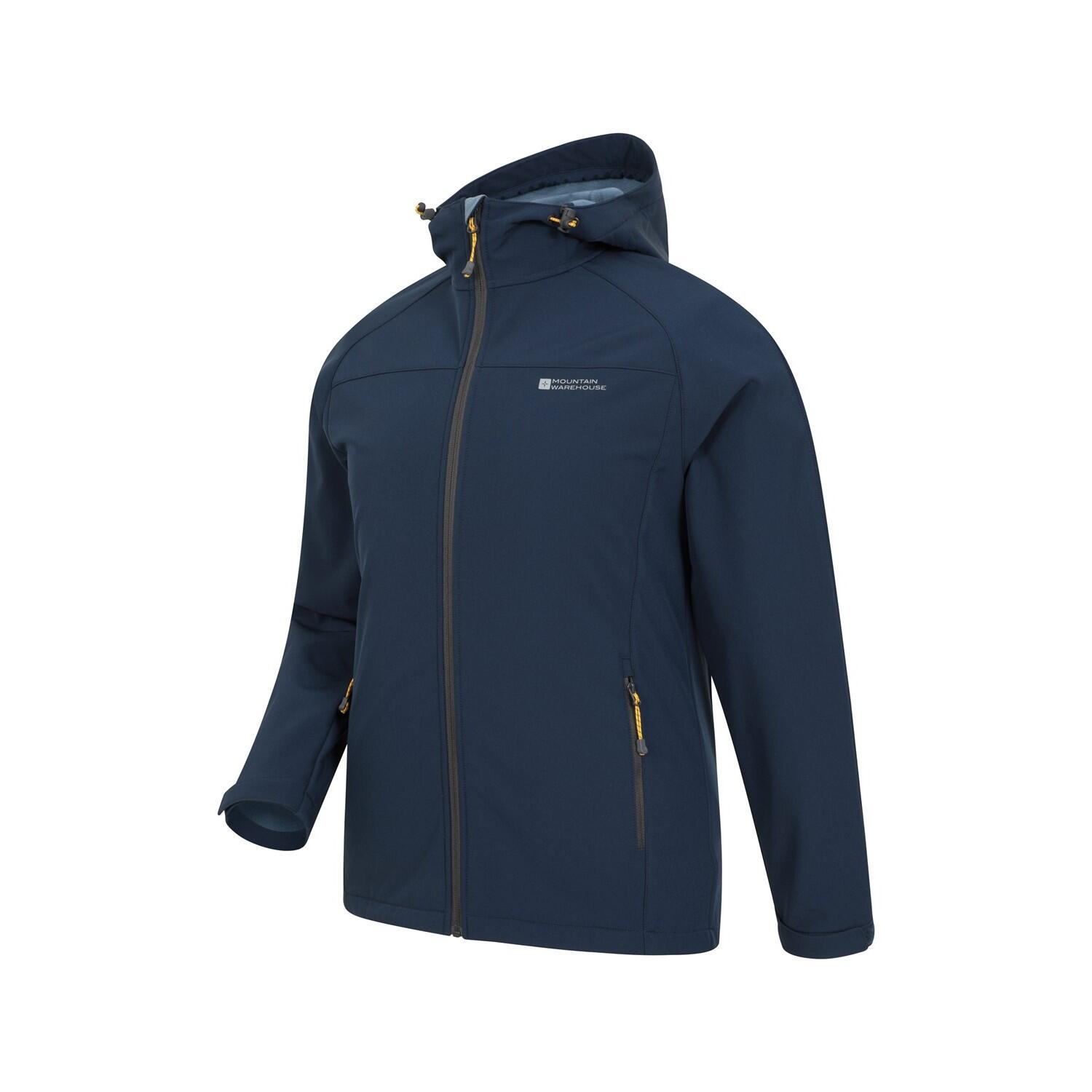 "Exodus" Softshelljacke für Herren Blau 4/4