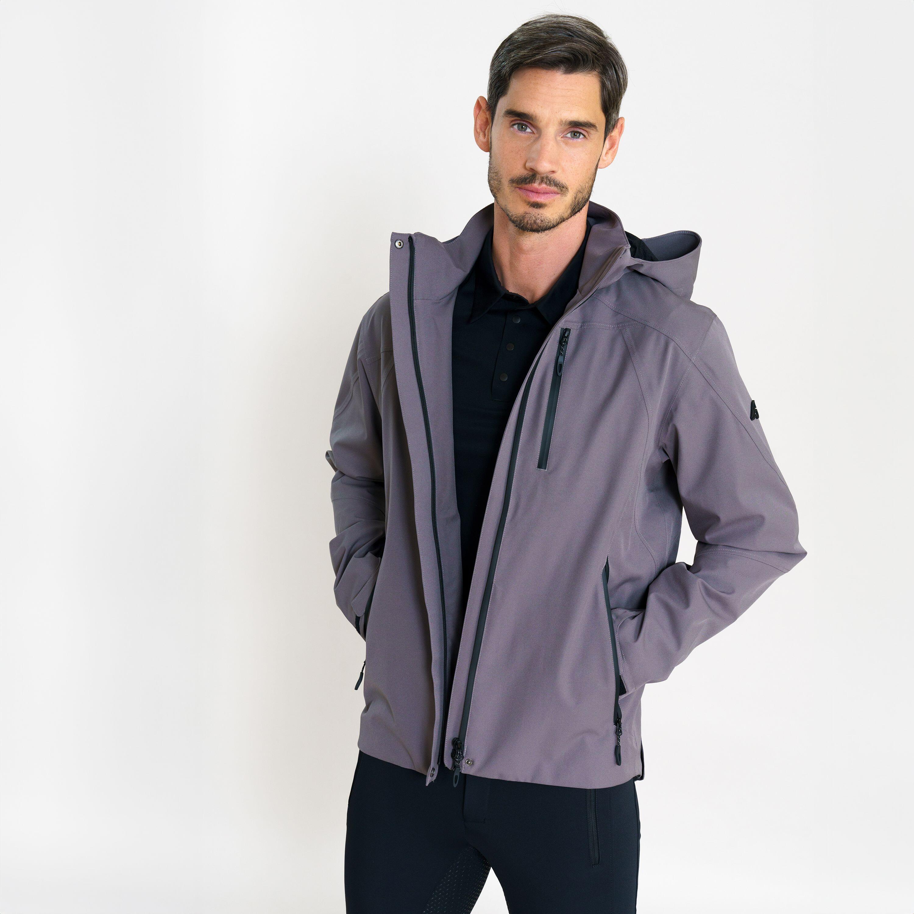Wasserdichte Reitjacke Euro-Star Umbria 4/4