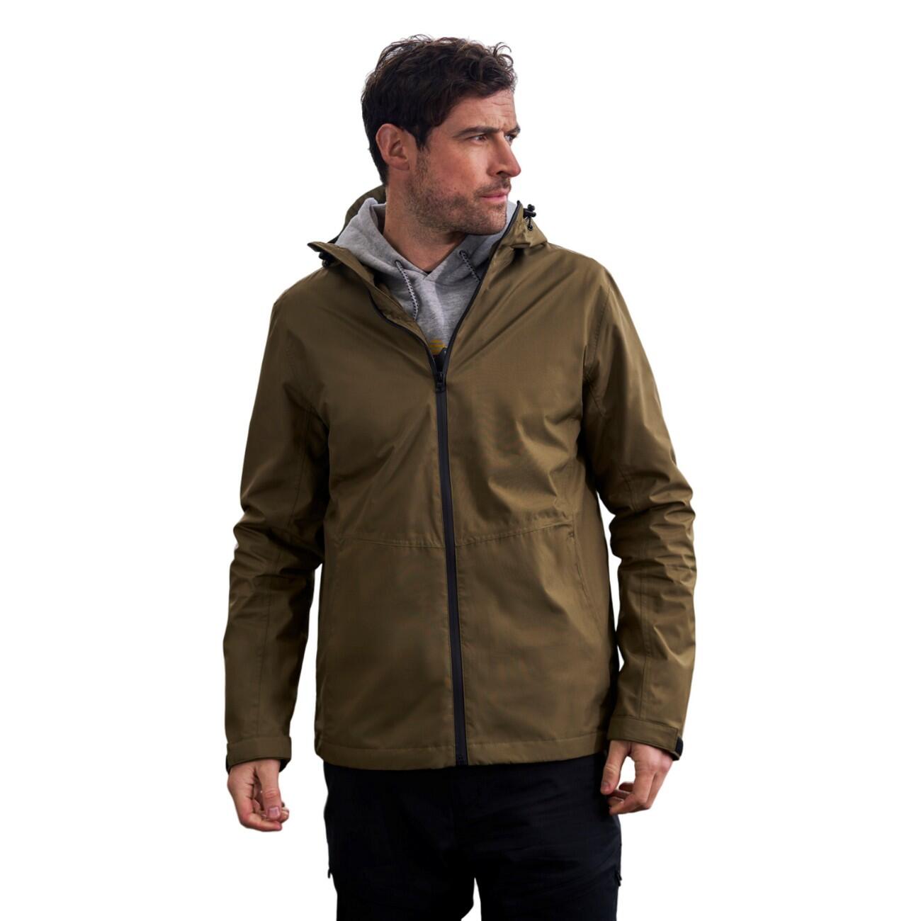 Veste COVERT Homme (Kaki Foncé) 3/3