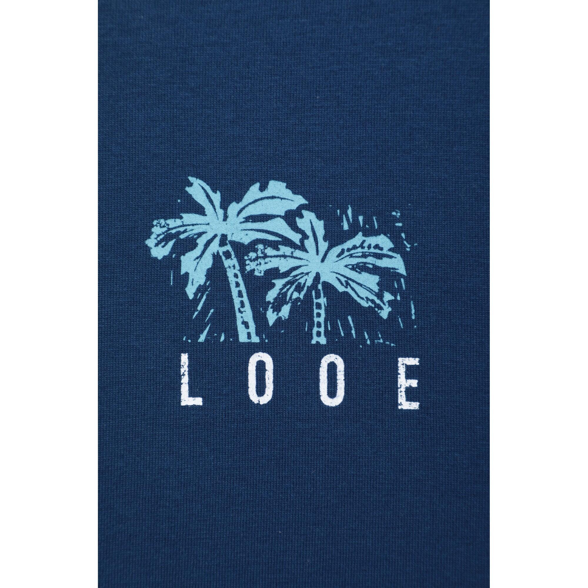 Maglietta Stampato Uomo Mountain Warehouse Looe Blu Navy 3/4