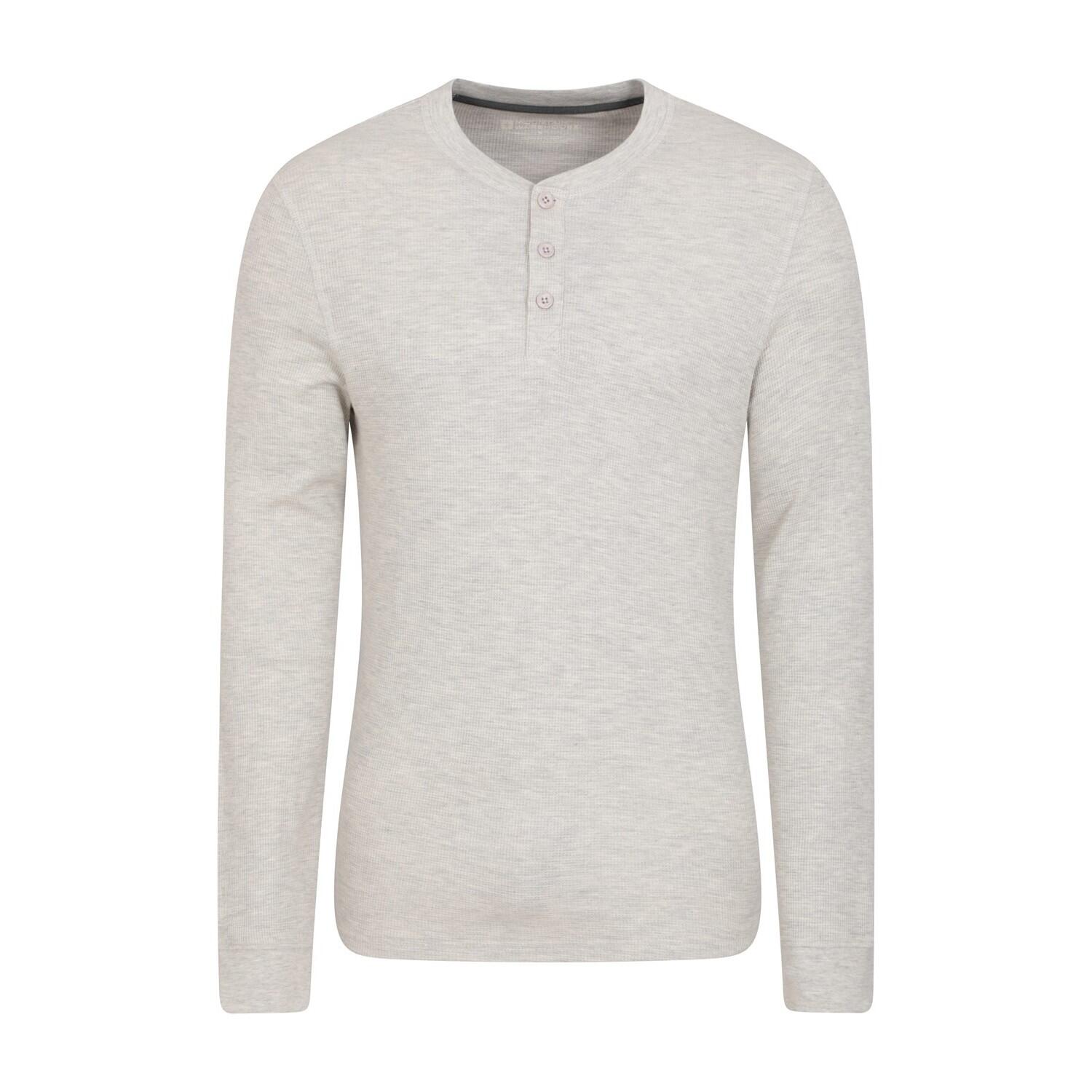 MOUNTAIN WAREHOUSE Maglietta Henley Uomo Mountain Warehouse Selby Beige