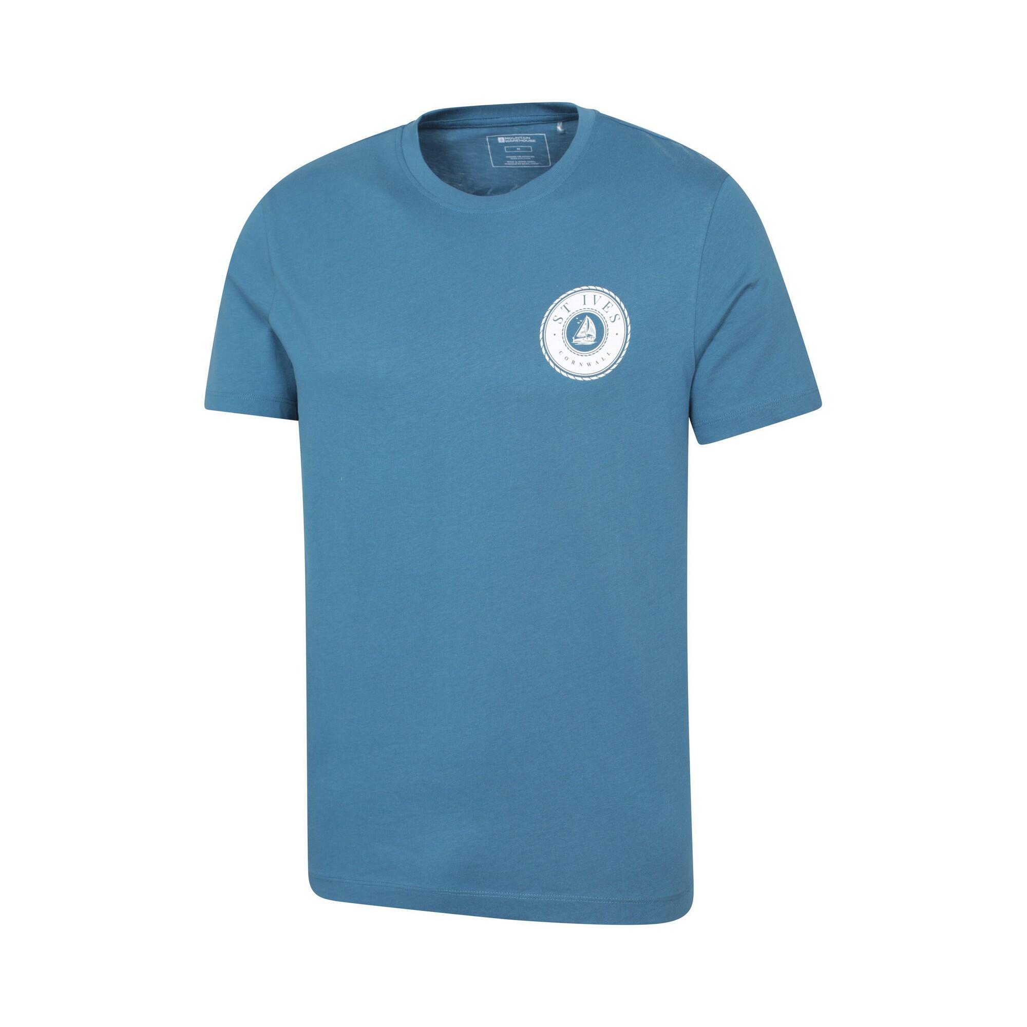Tshirt ST IVES Homme (Bleu Foncé) 3/4