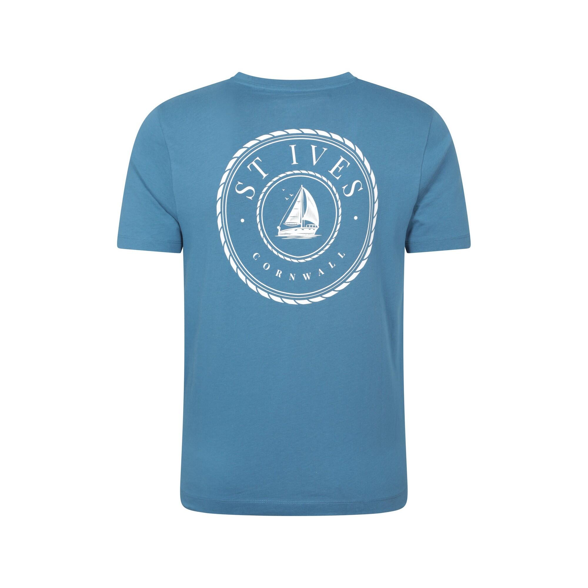 Tshirt ST IVES Homme (Bleu Foncé) 2/4