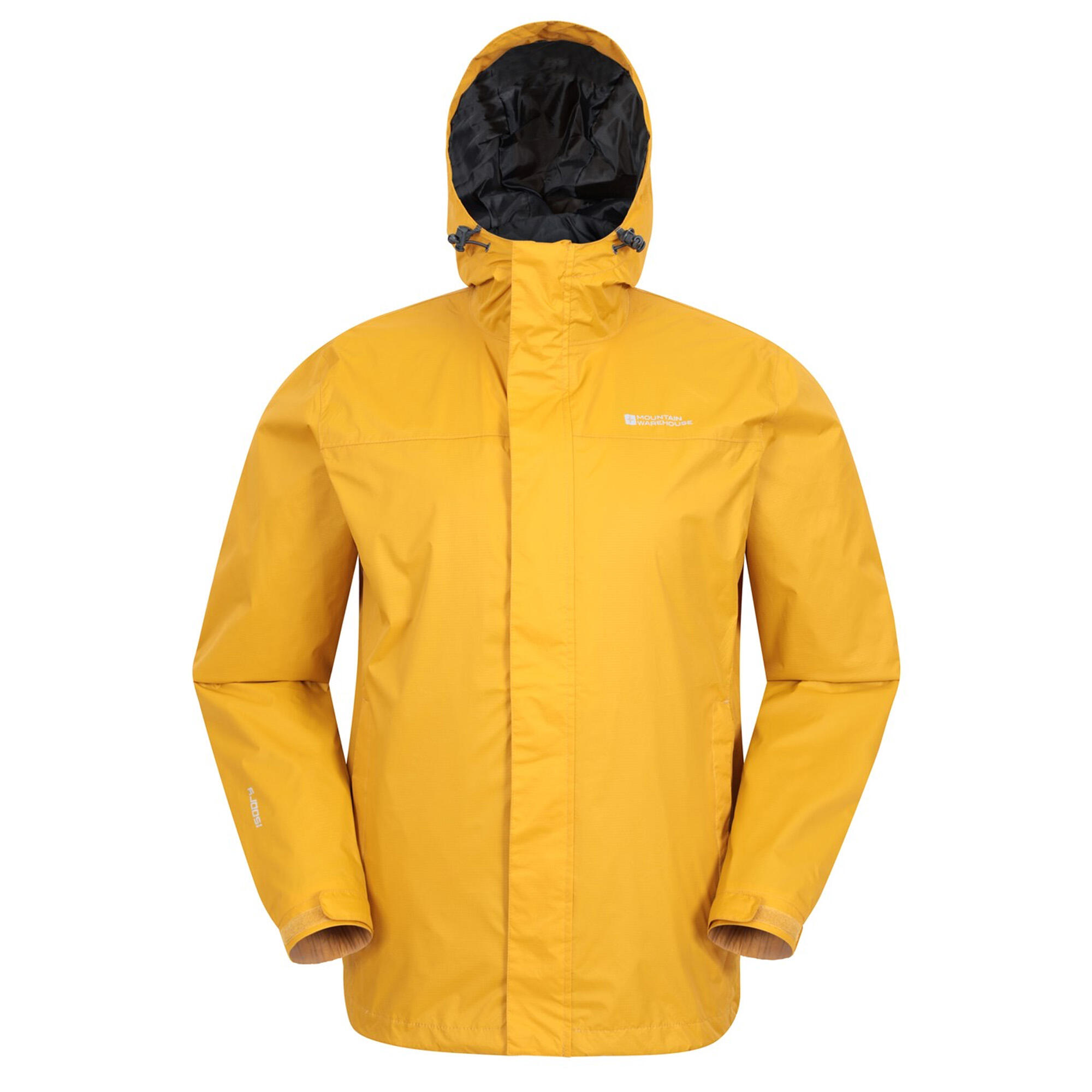 MOUNTAIN WAREHOUSE Mens Torrent Waterproof Jacket (Yellow)