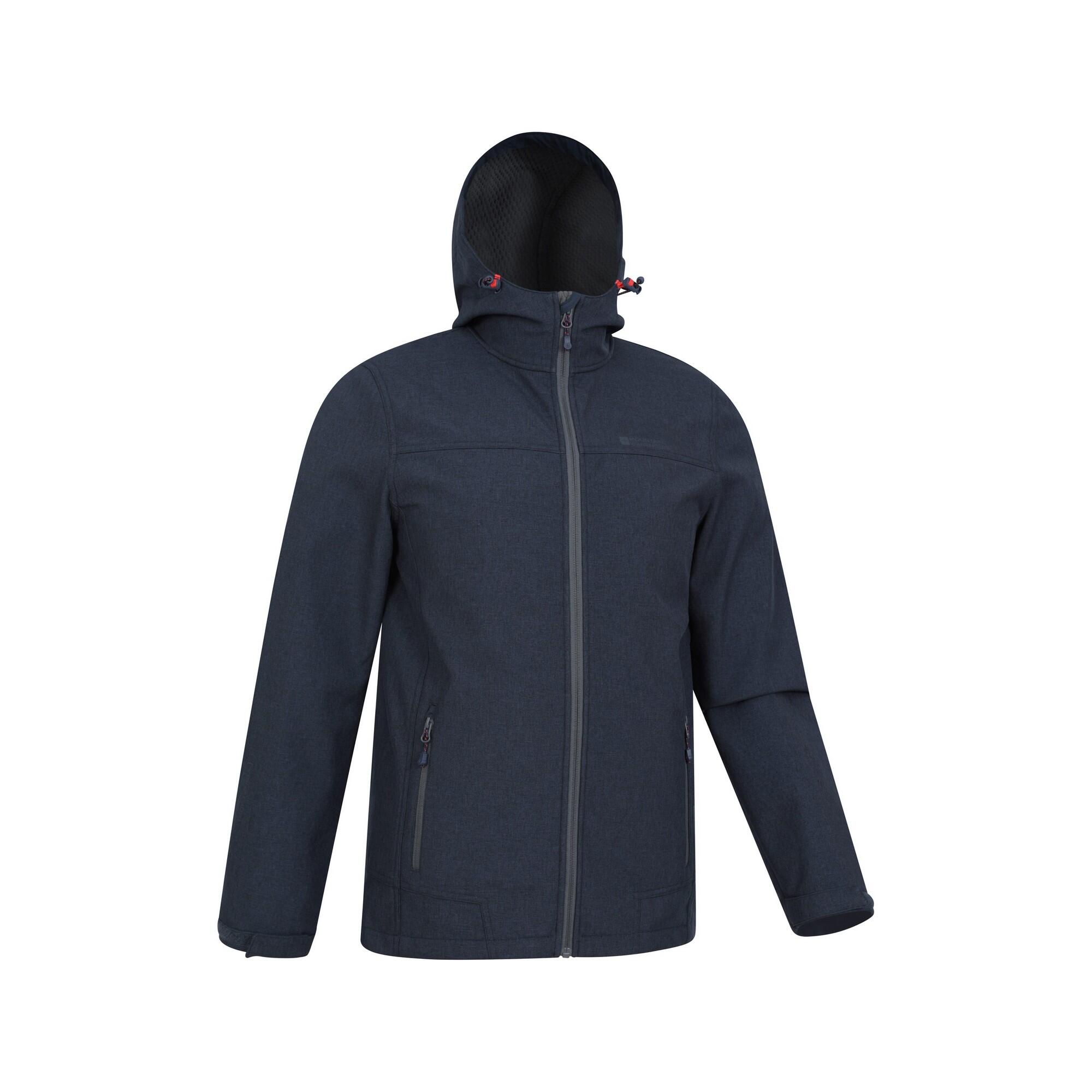 "Reykjavik" Jacke winddicht für Herren Marineblau 4/4