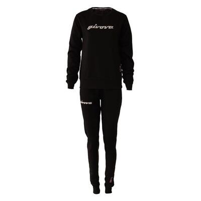 Givova dames trainingspak 104 g in felpa met paillettenkraag, m