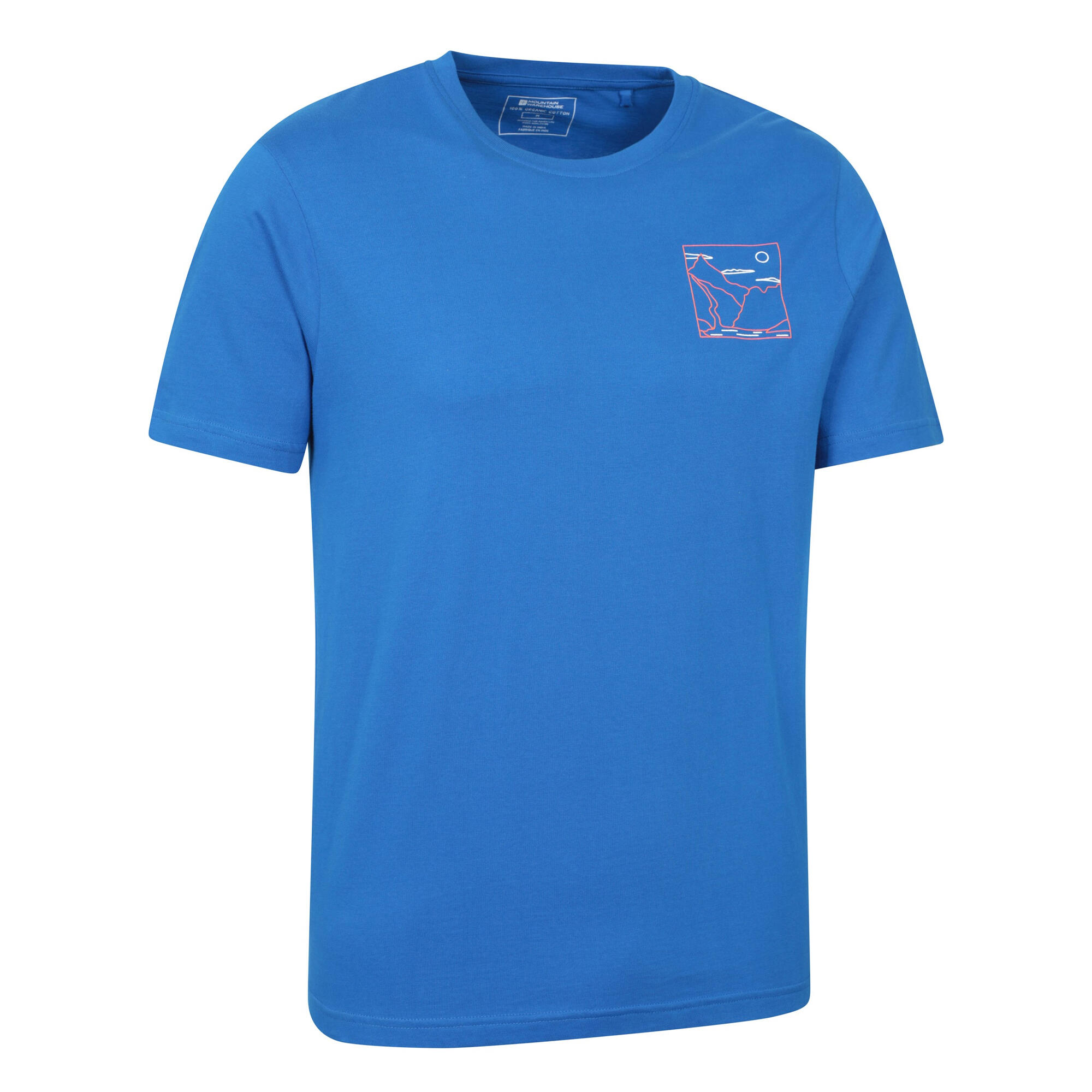 Tshirt ADVENTURE BEGINS Homme (Cobalt) 3/4