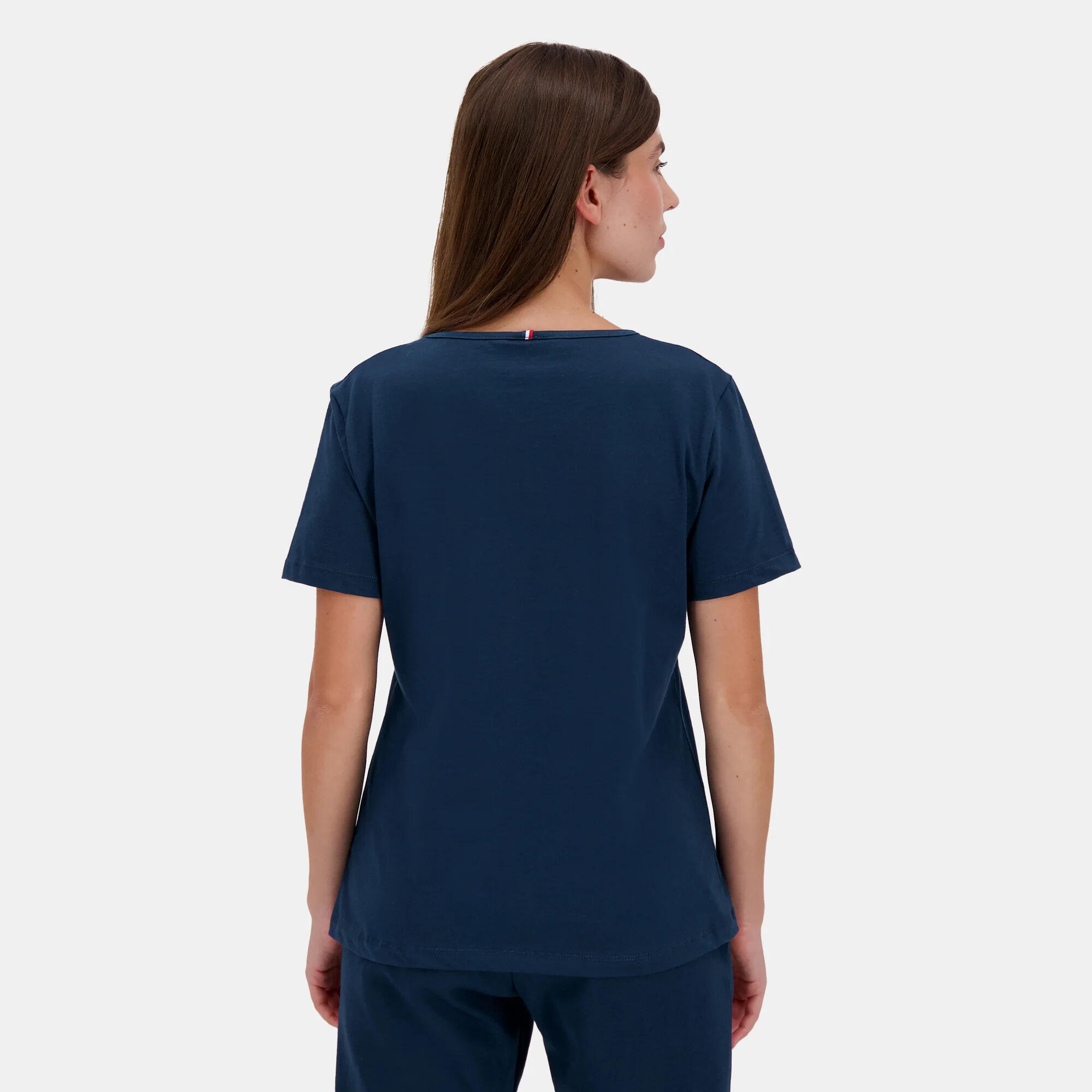 T-shirt col V femme Le Coq Sportif Essentiel N°1 5/6