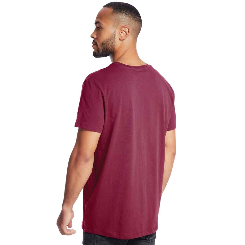 Organik TShirt Herren Burgunderrot 2/2