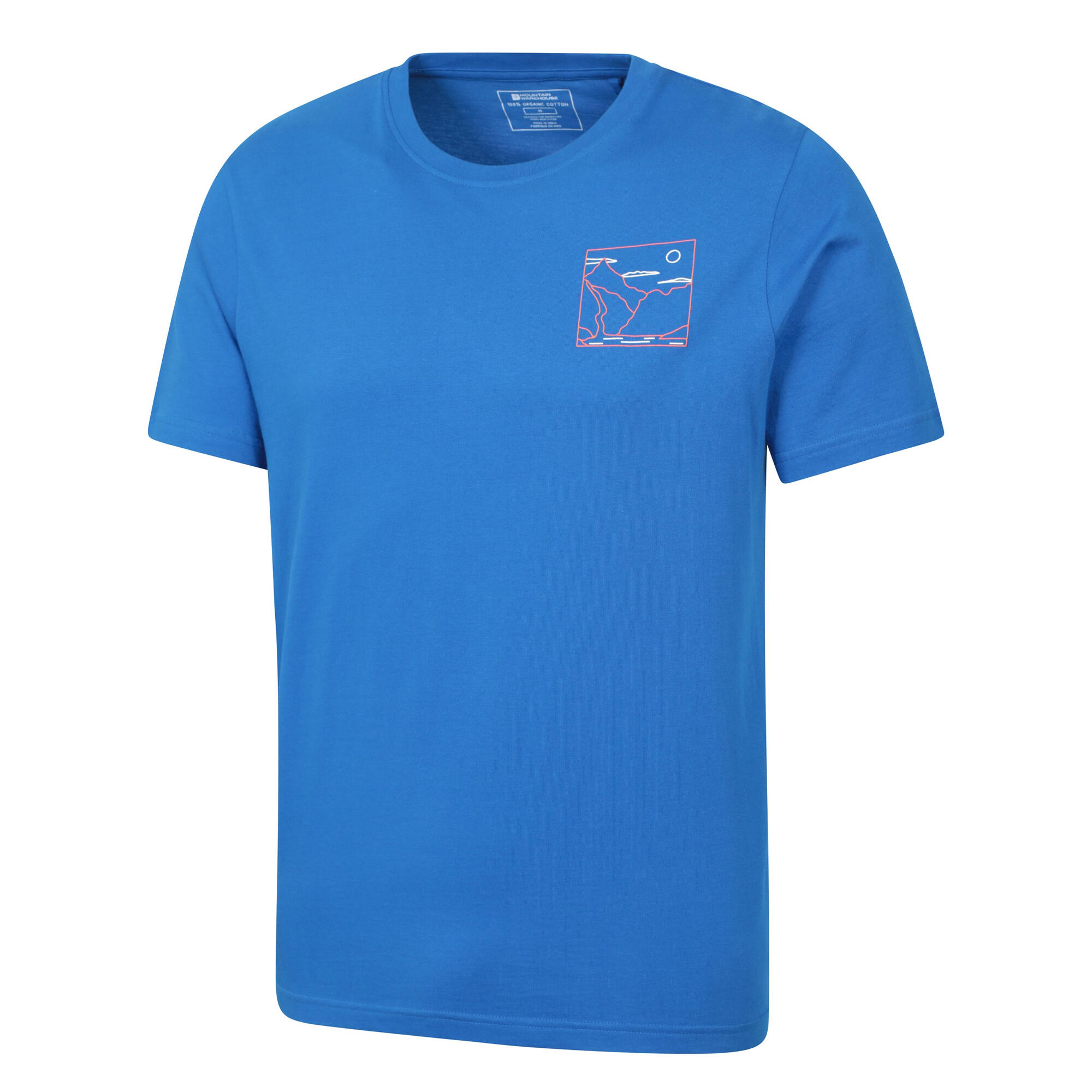 Tshirt ADVENTURE BEGINS Homme (Cobalt) 4/4