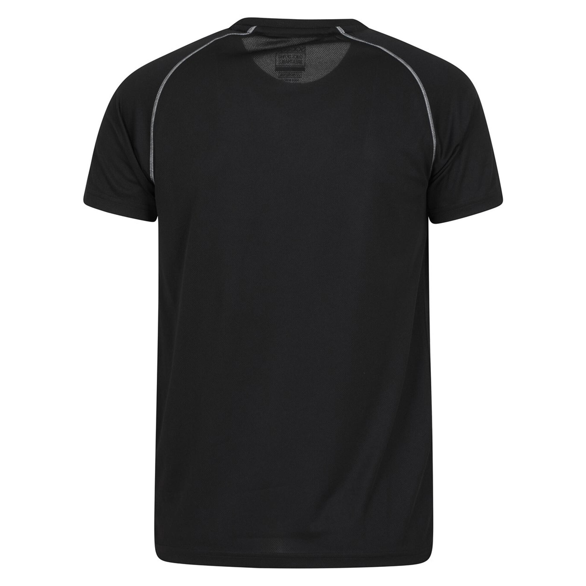 Mens Endurance Breathable TShirt (Black) 2/4