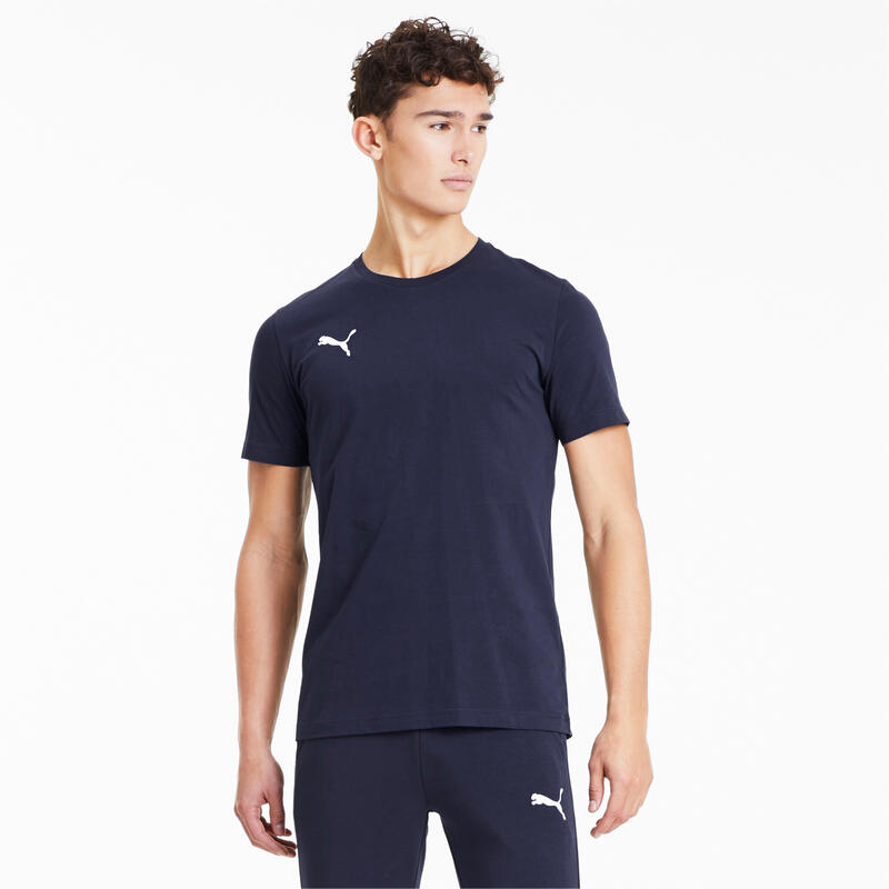 Puma Teamgoal 23 Casuals Tee Blauw T-Shirt Volwassenen