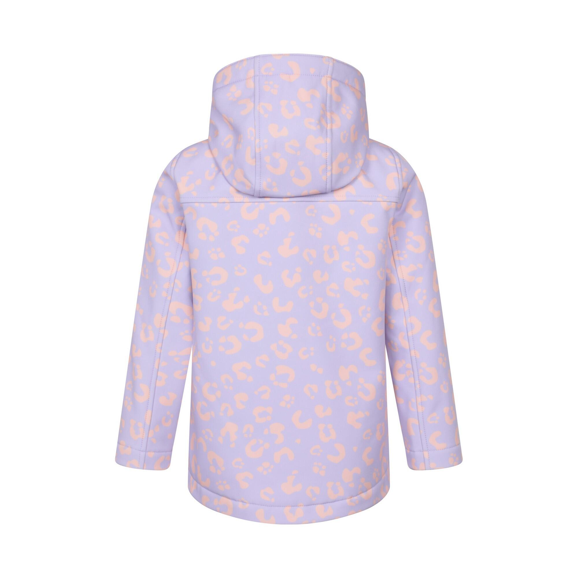 Veste Softshell EXODUS Enfant (Violet Clair) 2/4