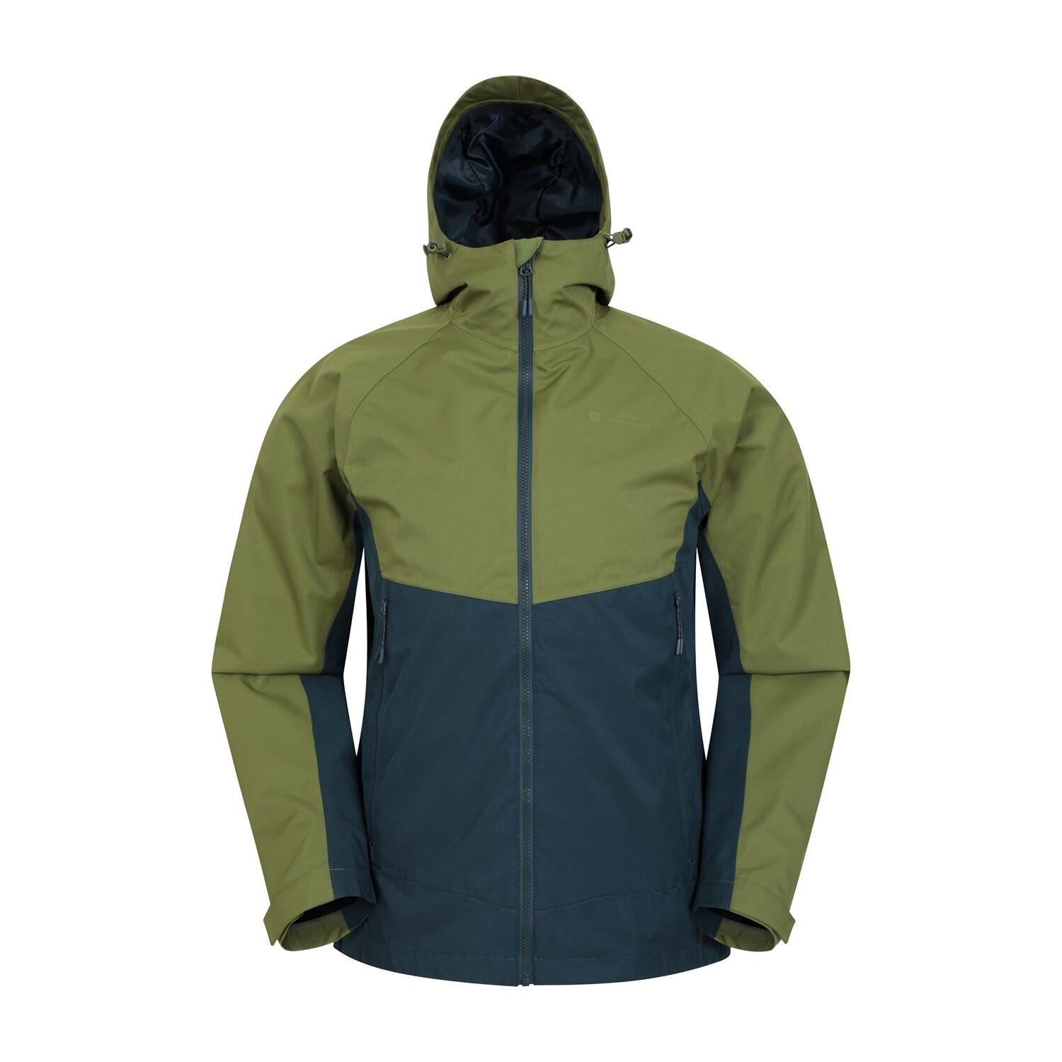 MOUNTAIN WAREHOUSE Mens Verge Extreme Waterproof Jacket (Green)