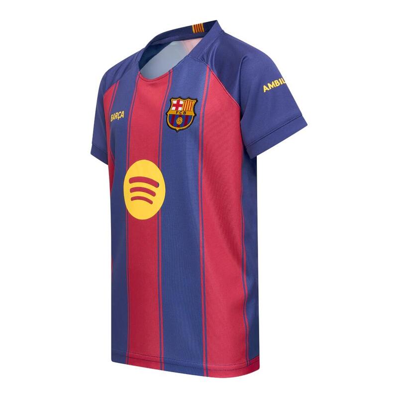 Tricou FC Barcelona 25-26 Premium pentru copii - Lamine Yamal 10