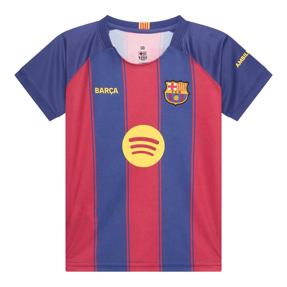 Kit FC Barcelone Home Junior Lamine Yamal N°10 2025/26 Blaugrana