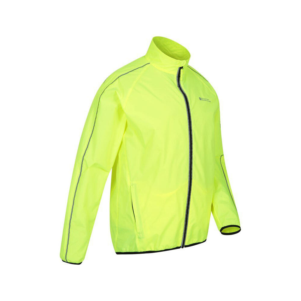 Giacca Riflettente Impermeabile Uomo Mountain Warehouse Force Giallo 4/4