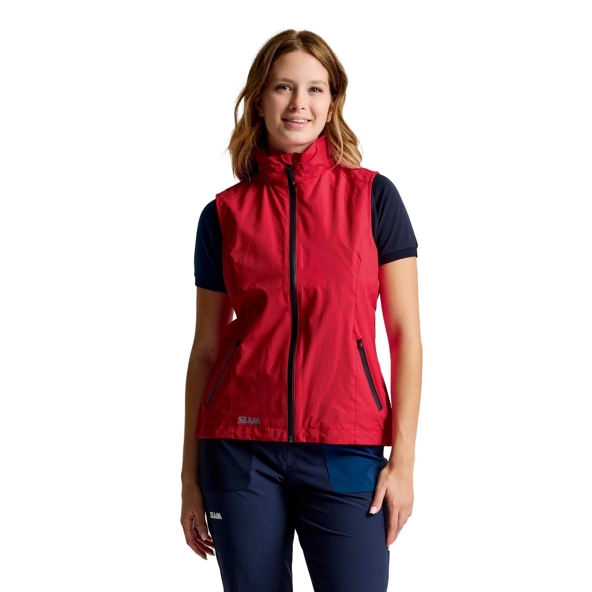 Slam - Gilet Slam Crew Ws Femme - Veste - Rouge - Decathlon
