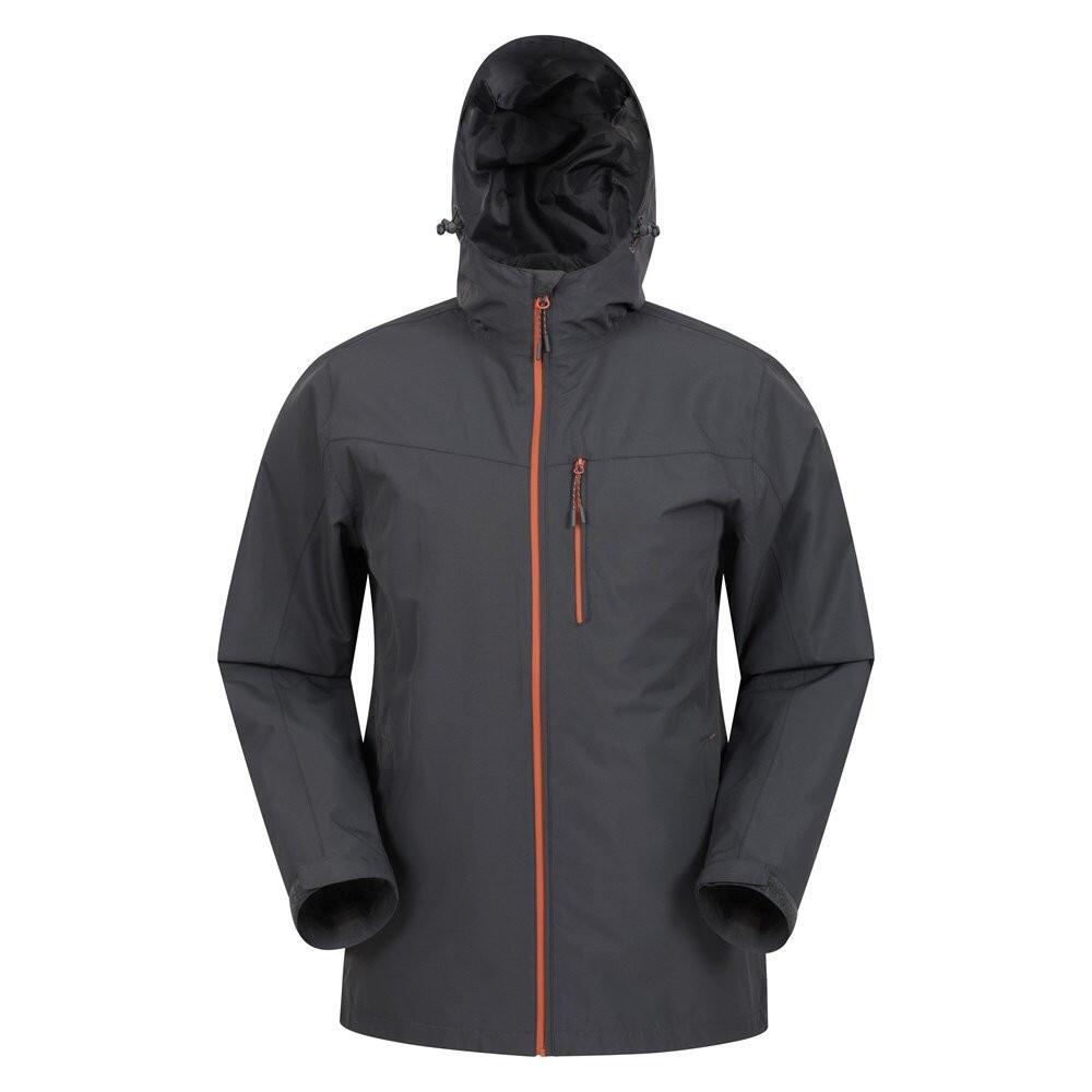 MOUNTAIN WAREHOUSE Mens Brisk Extreme Waterproof Jacket (Dark Grey)