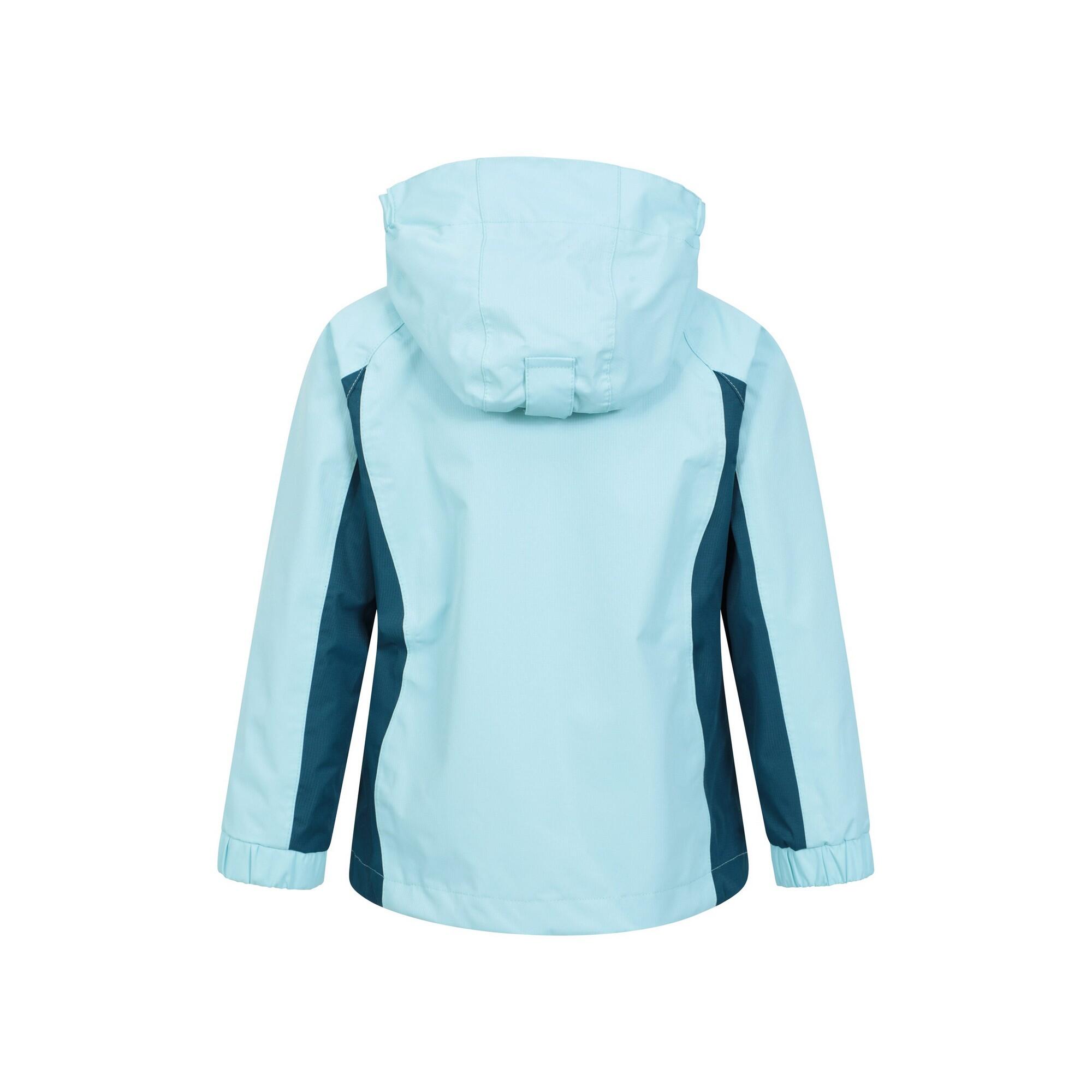 Veste Imperméable SHELLY Enfant (Turquoise Vif) 2/4