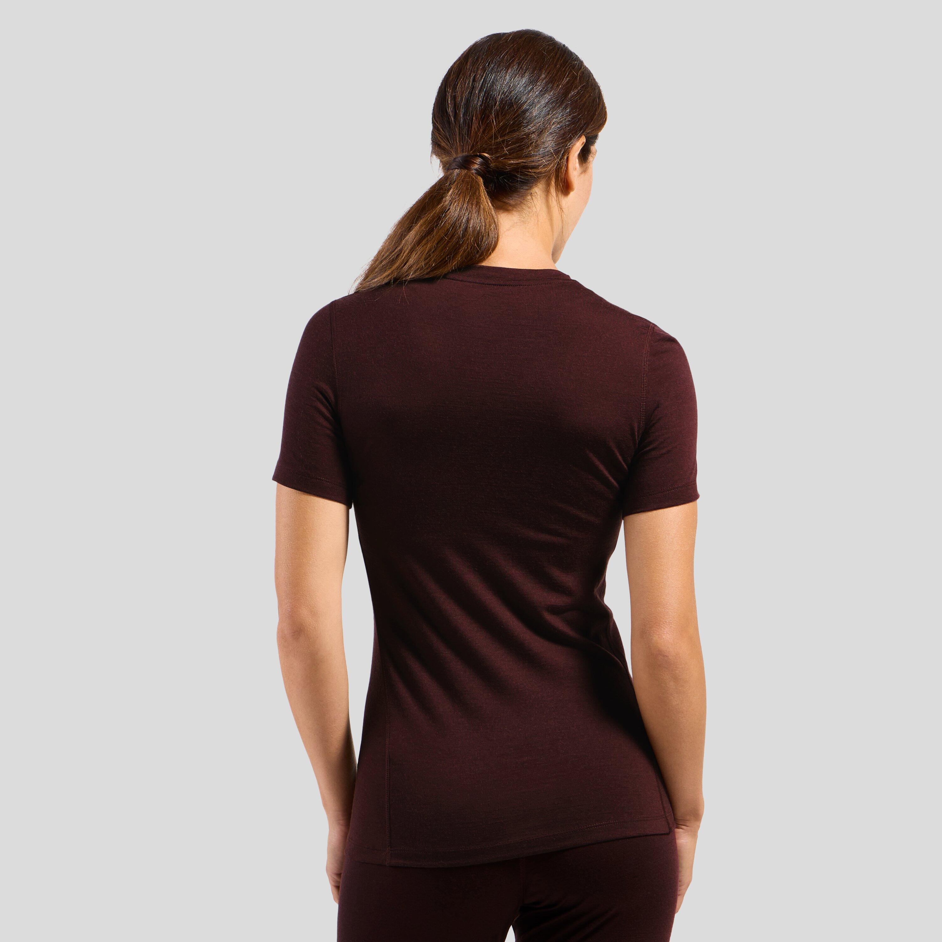 Natural Merino 200 basislaag T-shirt met ronde hals ODLO 2/6