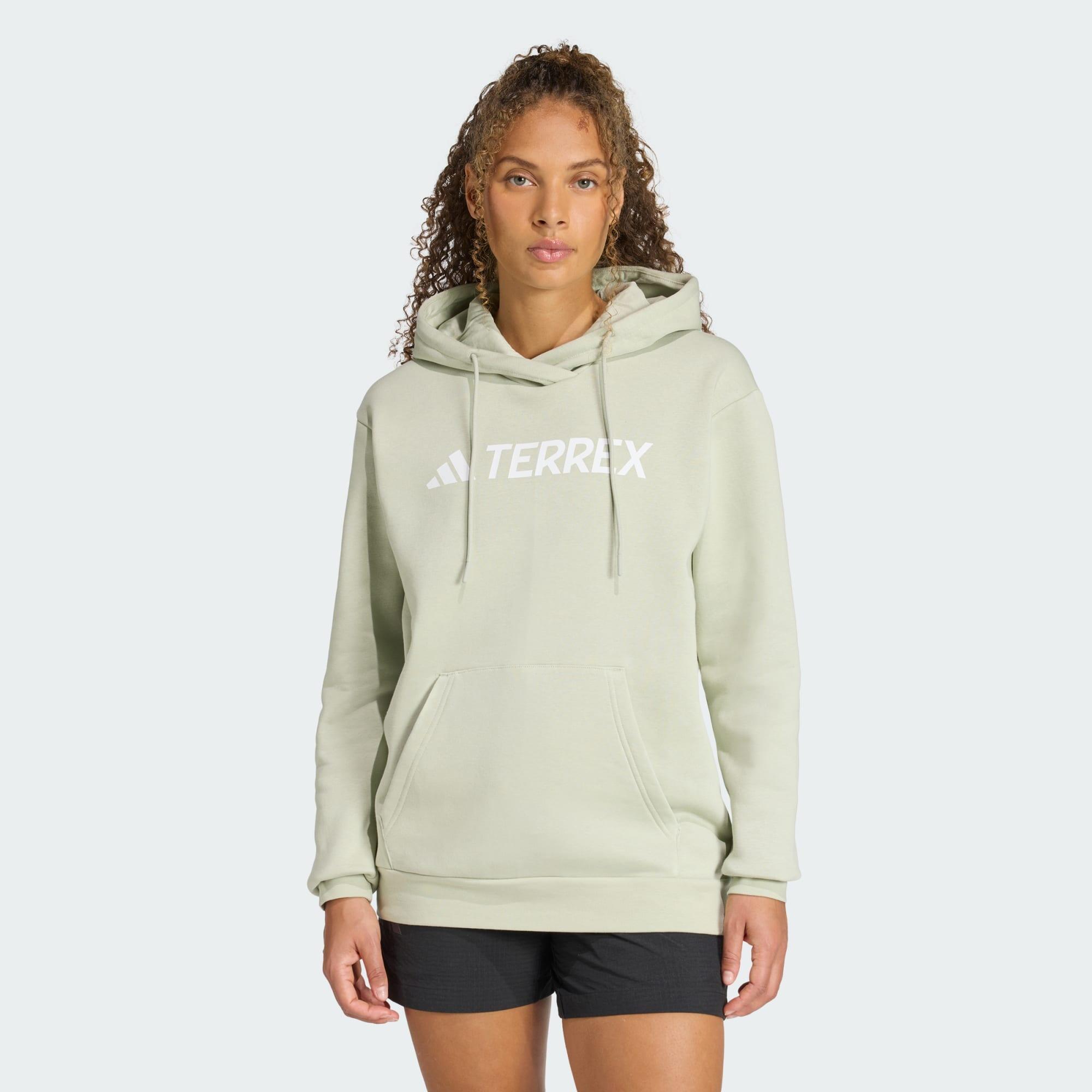 Adidas - Sweat-shirt À Capuche Terrex Multi Grand Logo - Survêtement De Sudation - Vert - 52 2xl - Decathlon