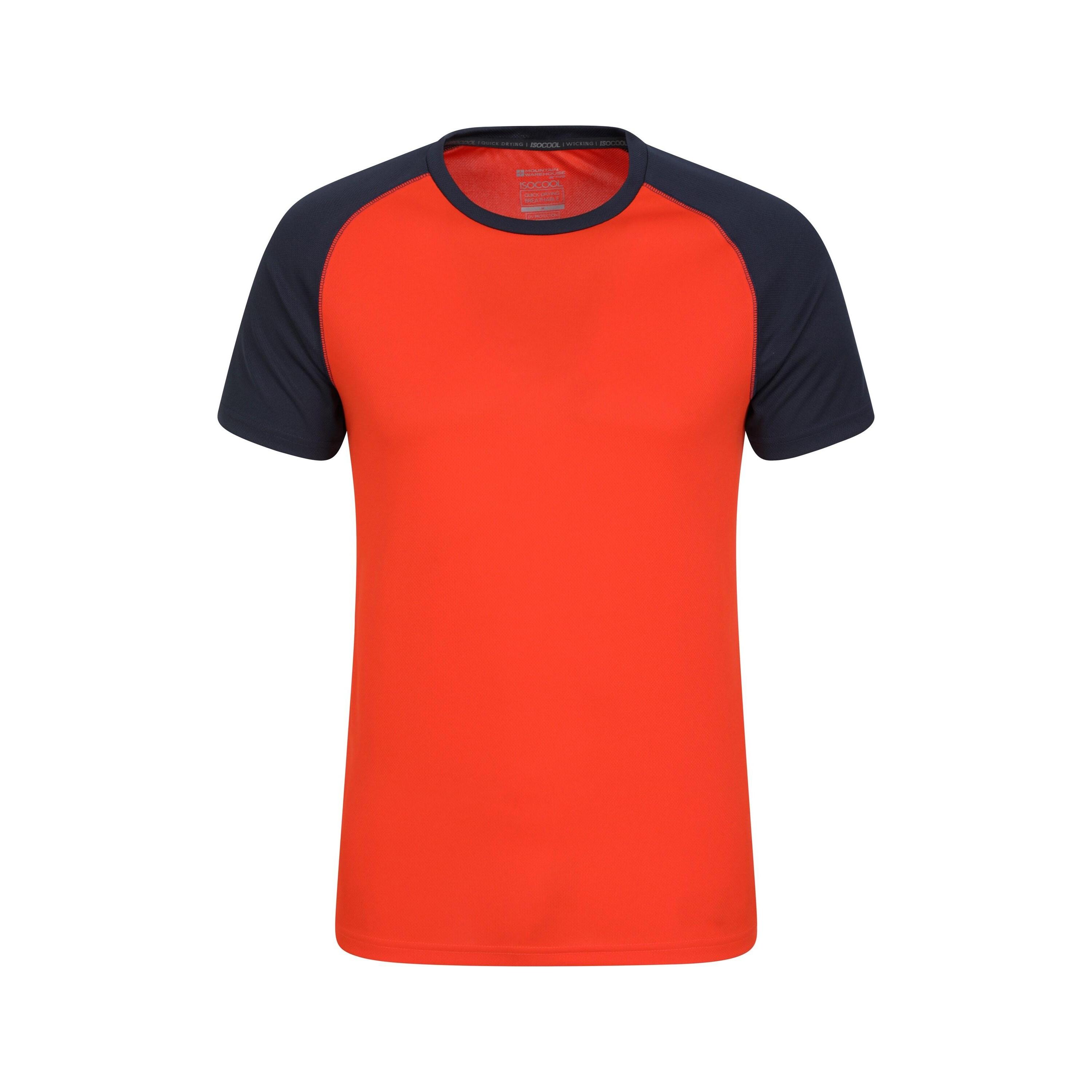 MOUNTAIN WAREHOUSE Maglietta Traspirante Uomo Mountain Warehouse Endurance Arancio