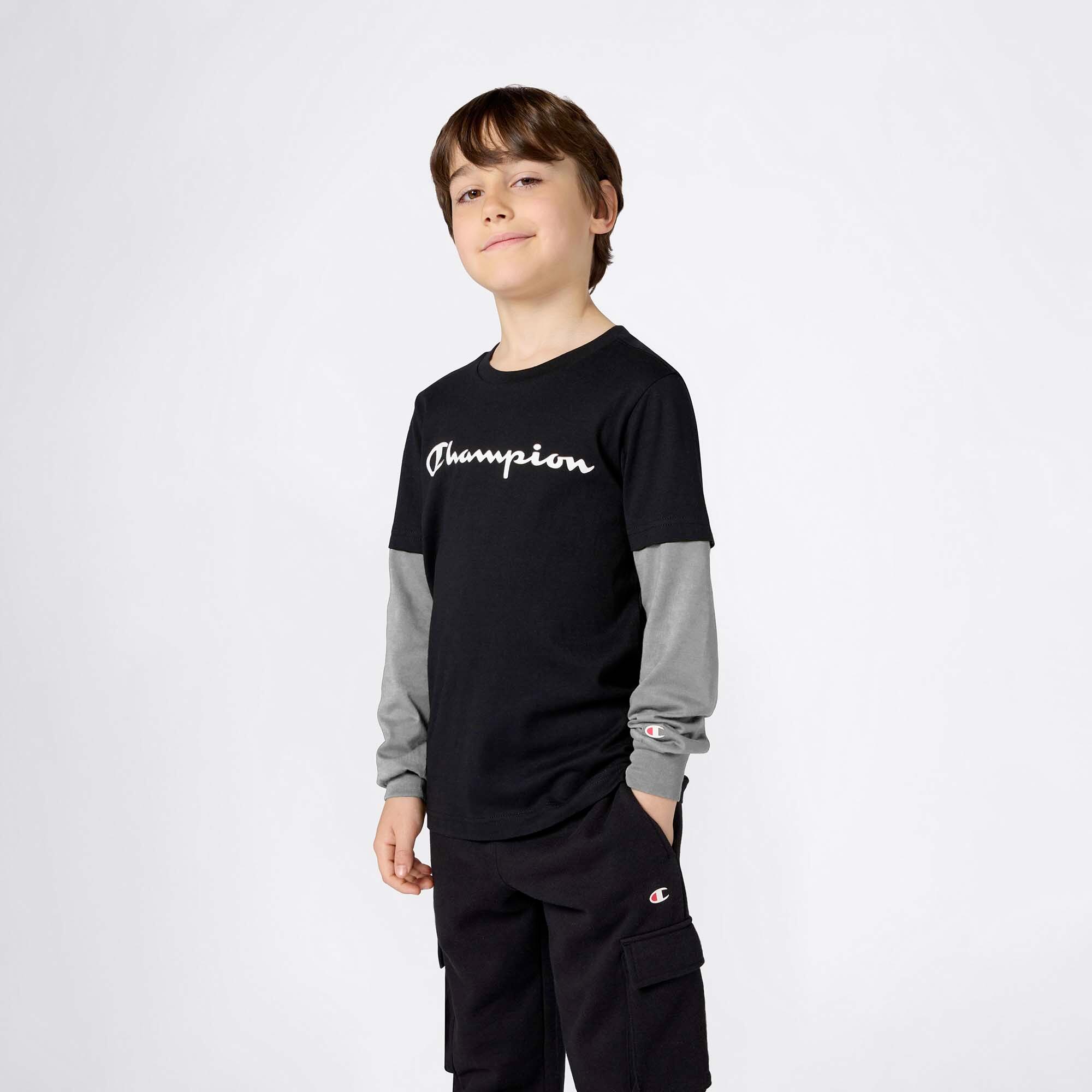T-Shirt Champion Manga Comprida Criança 2/4