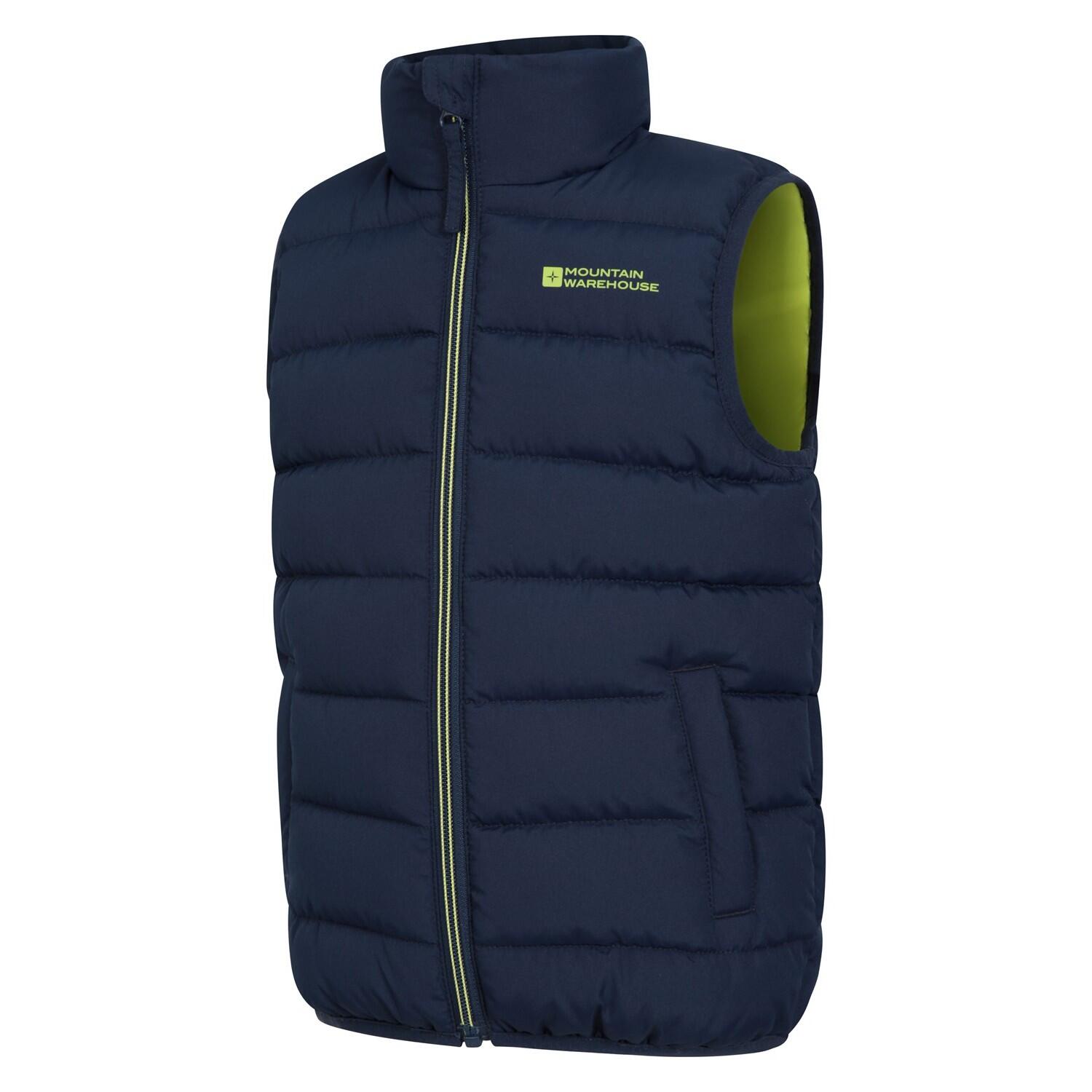 Veste Sans Manches ROCKO Enfant (Bleu Foncé) 3/4