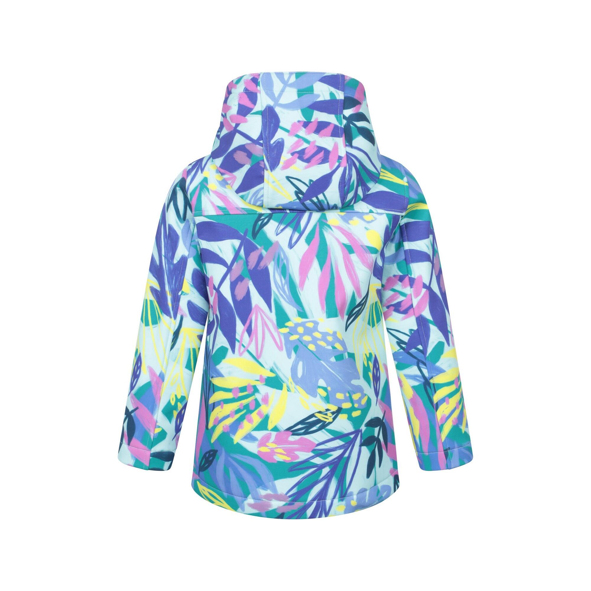 Veste Softshell EXODUS Enfant (Vert Pâle) 2/4