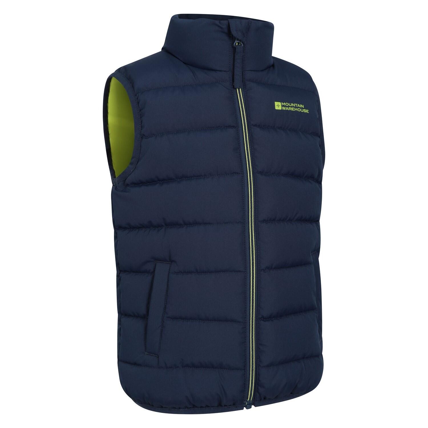Veste Sans Manches ROCKO Enfant (Bleu Foncé) 4/4