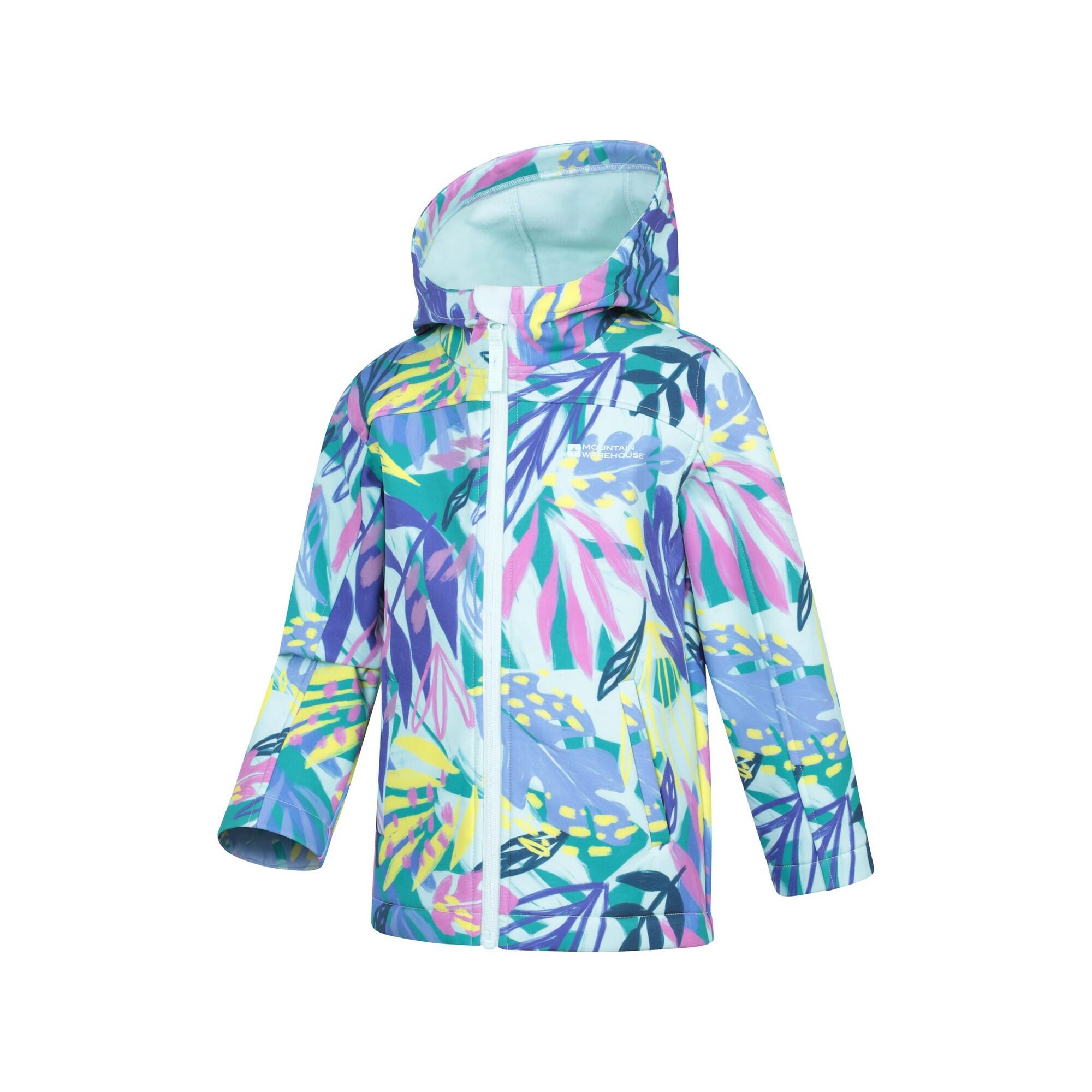 Veste Softshell EXODUS Enfant (Vert Pâle) 4/4