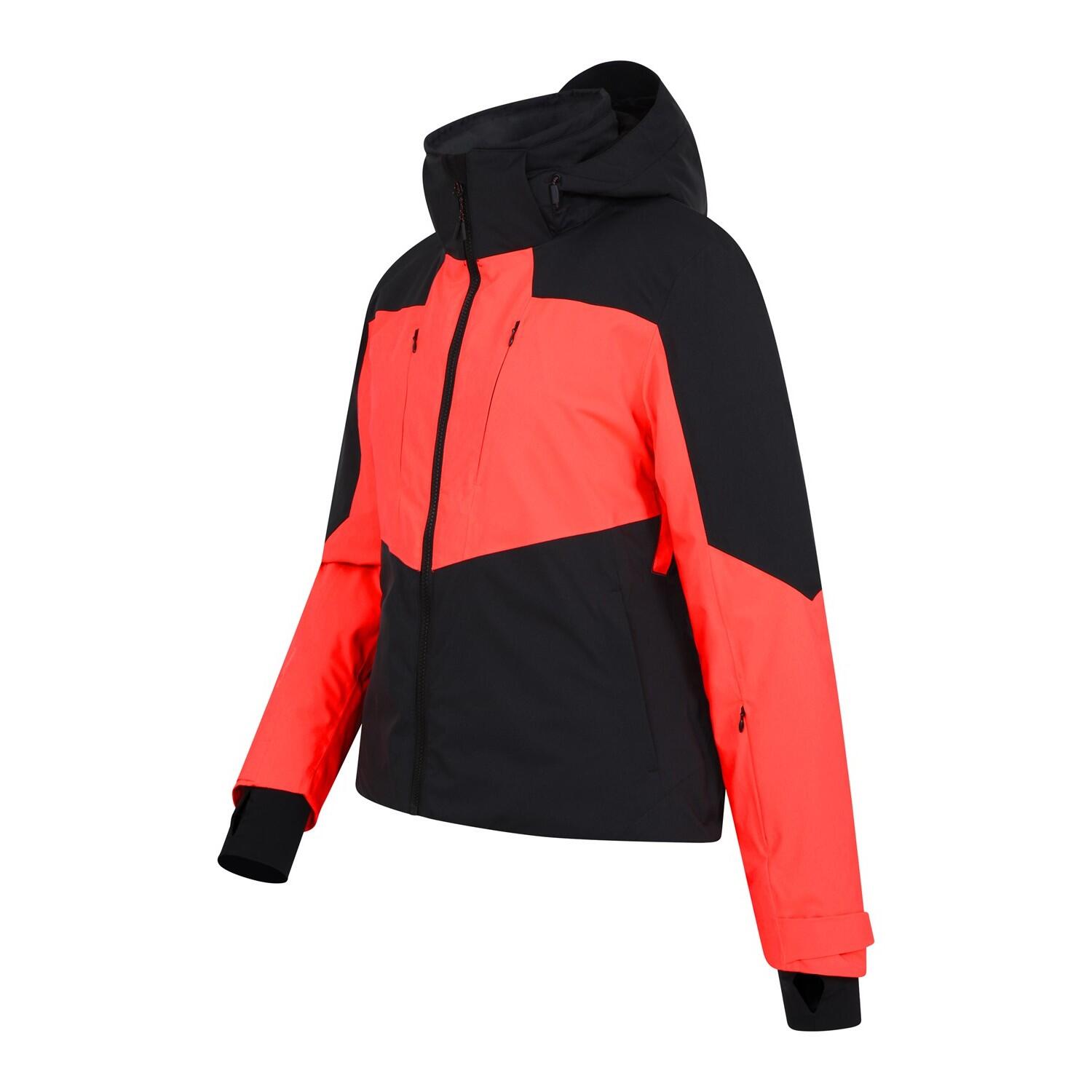 Blouson De Ski ALTITUDE EXTREME RECCO Femme (Bleu Marine / Rouge Orange) 4/4
