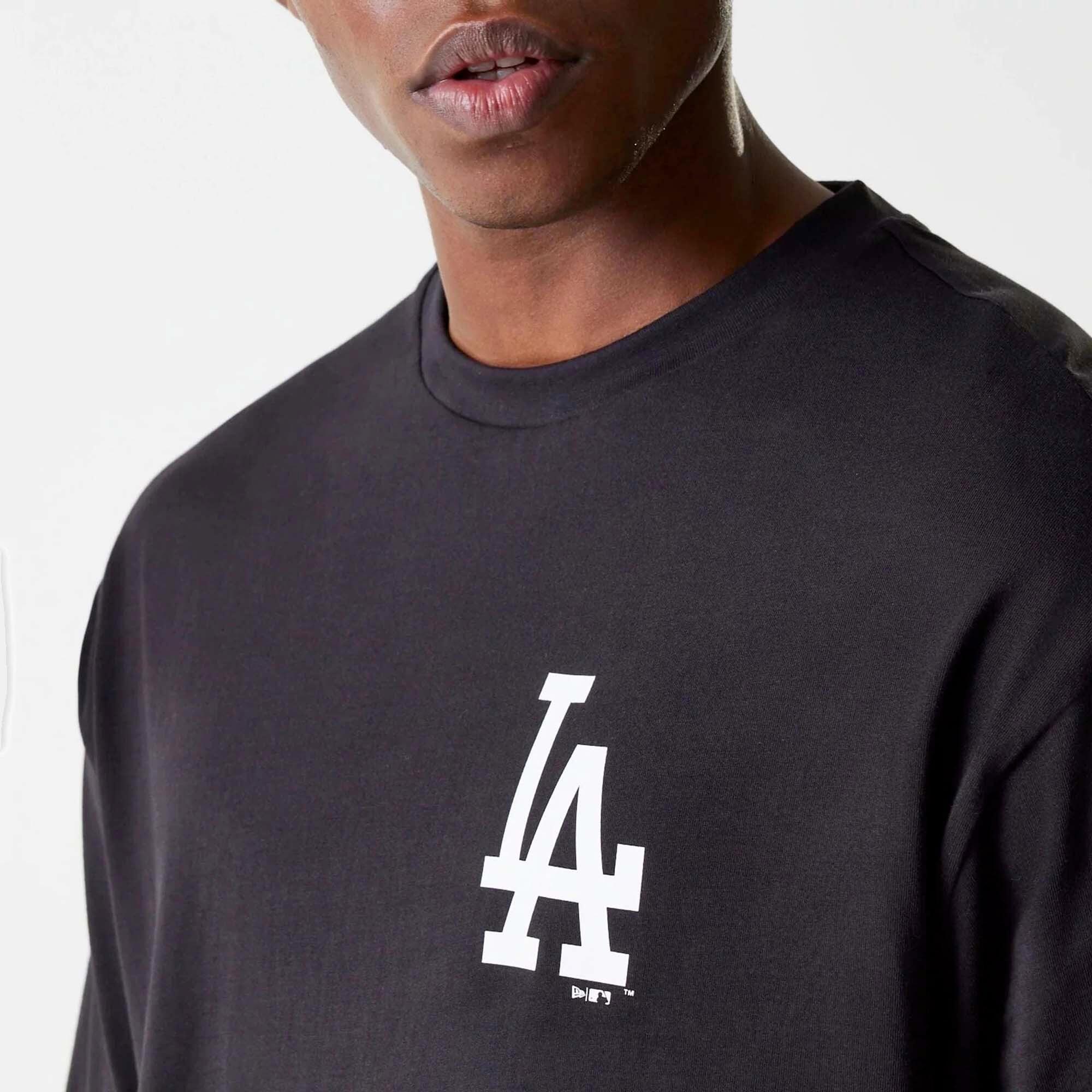 T-shirt MLB Los Angeles Dodgers New Era Food Graphic Noir 5/5