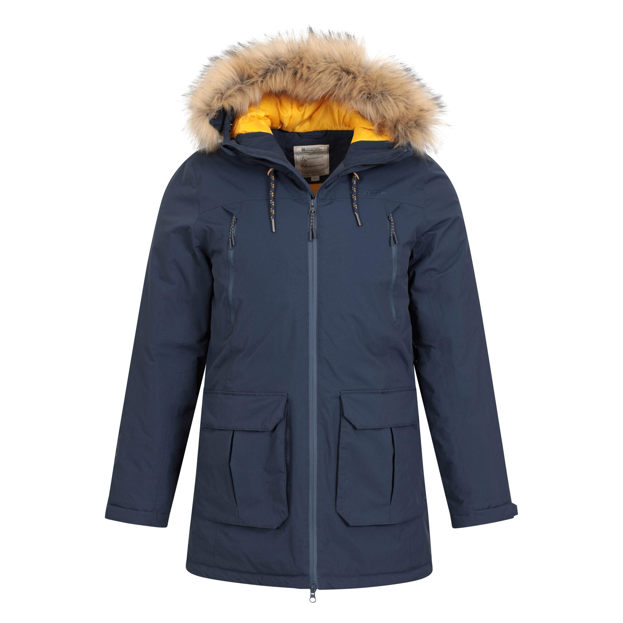 Veste Imperméable TRAVERSE Homme (Bleu Marine) 4/4