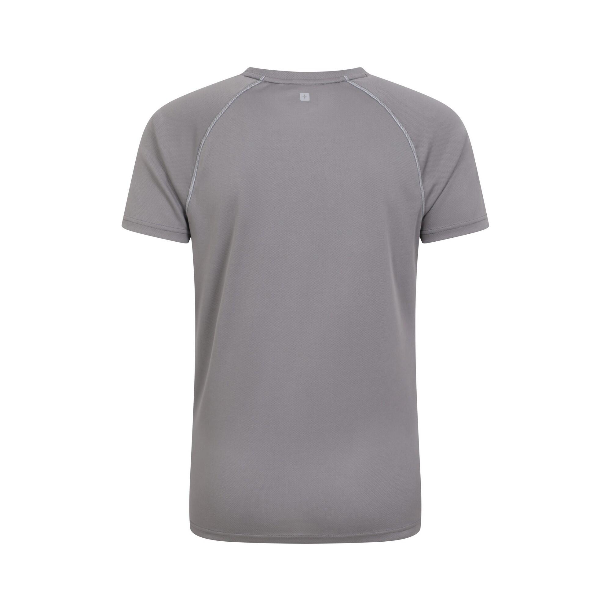Maglietta Uomo Mountain Warehouse Endurance Grigio 2/4