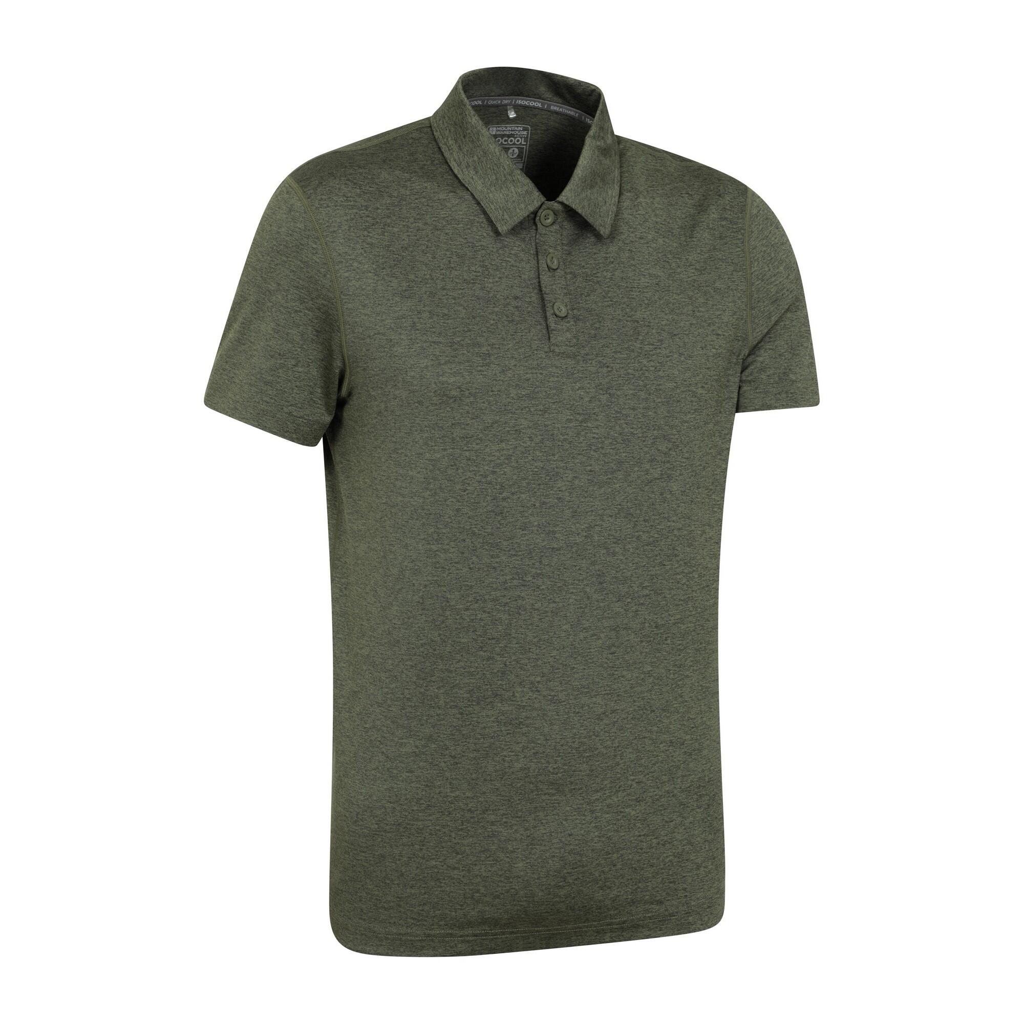 Polo DEUCE Homme (Kaki Foncé) 3/4