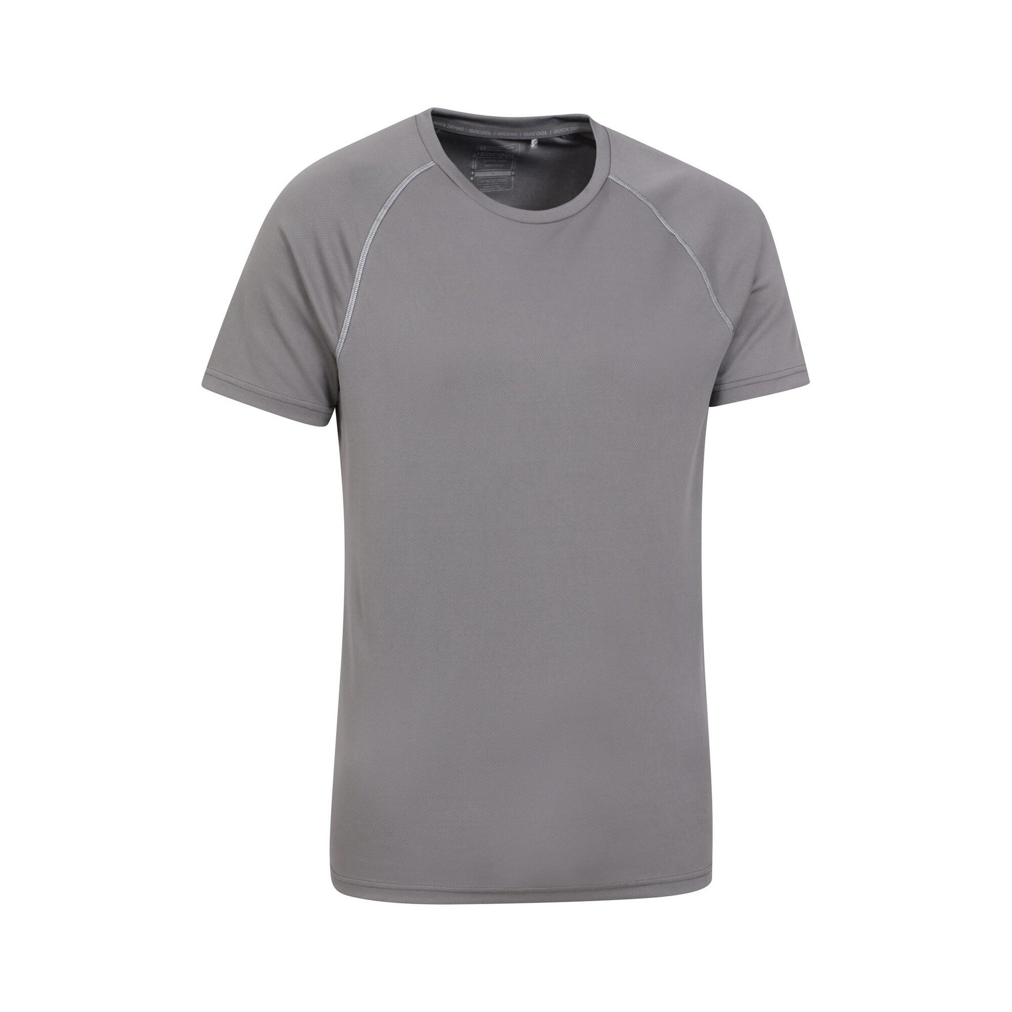 Maglietta Uomo Mountain Warehouse Endurance Grigio 4/4